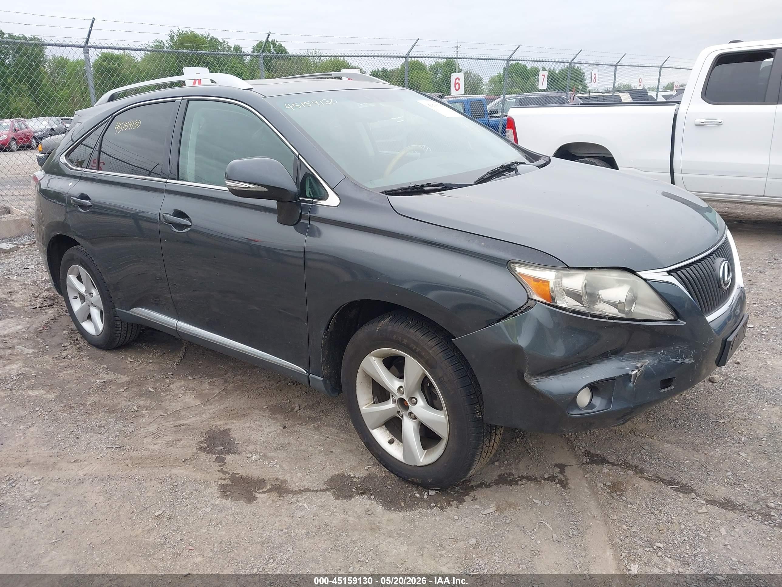 2010 Lexus RX 350, VIN 2T2BK1BA3AC018669 — Normal wear