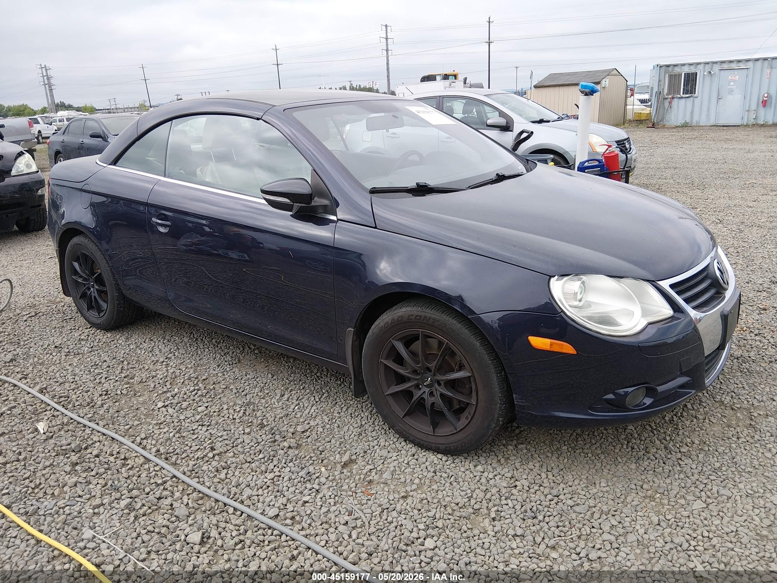 2009 Volkswagen Eos Komfort, VIN WVWAA71F29V022711 — Normal wear
