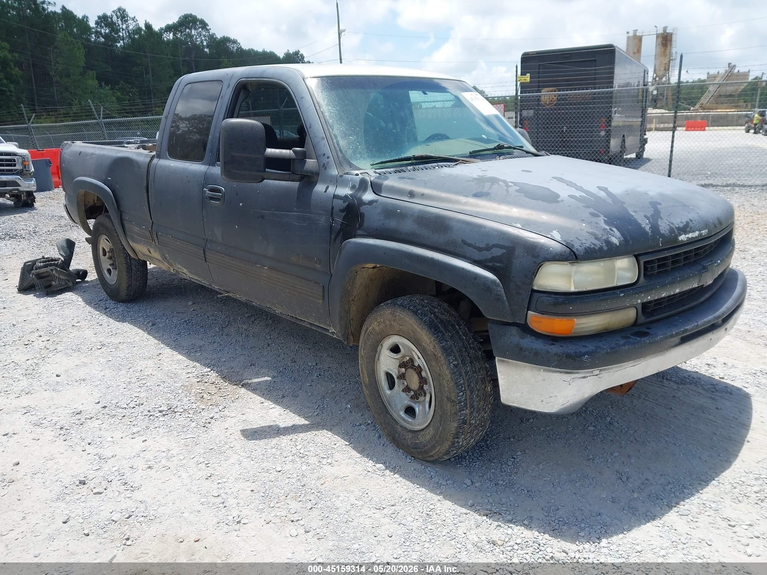 2001 Chevrolet Silverado 2500, VIN 1GCGK29U11Z149802 — Normal wear