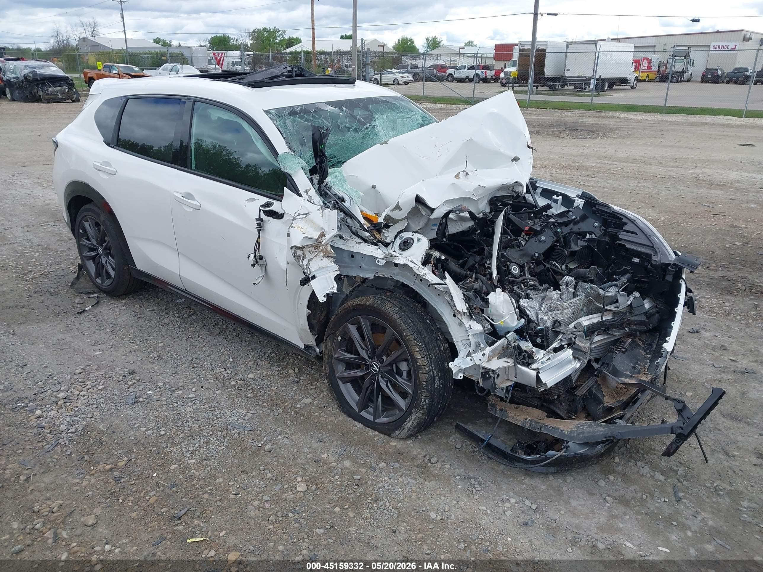 2025 Acura ADX w/A-Spec Package, VIN 3HDSA2H50SM711598 — Front end