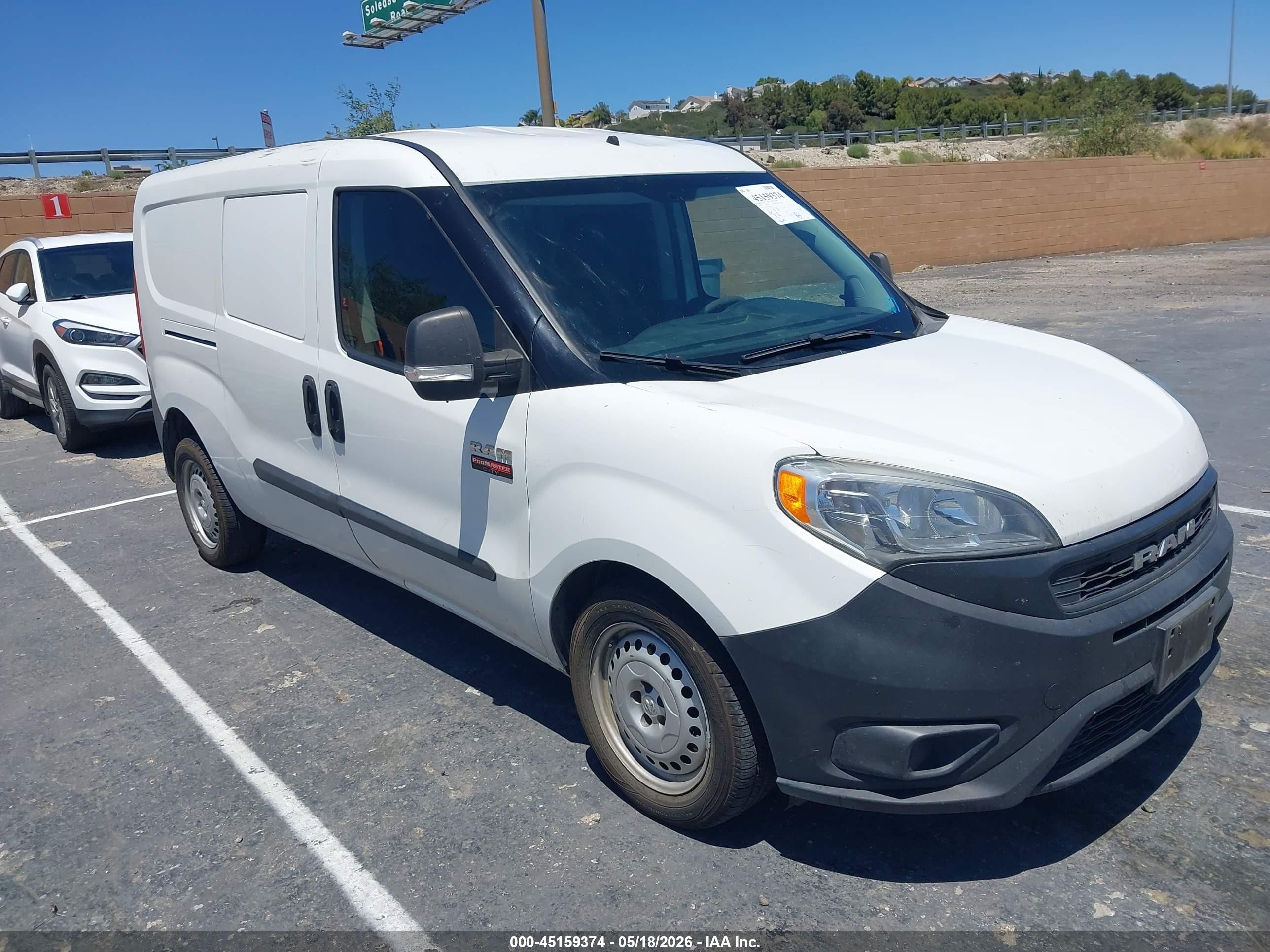 2020 Ram ProMaster City Cargo Tradesman, VIN ZFBHRFAB2L6P29102 — Обычный износ