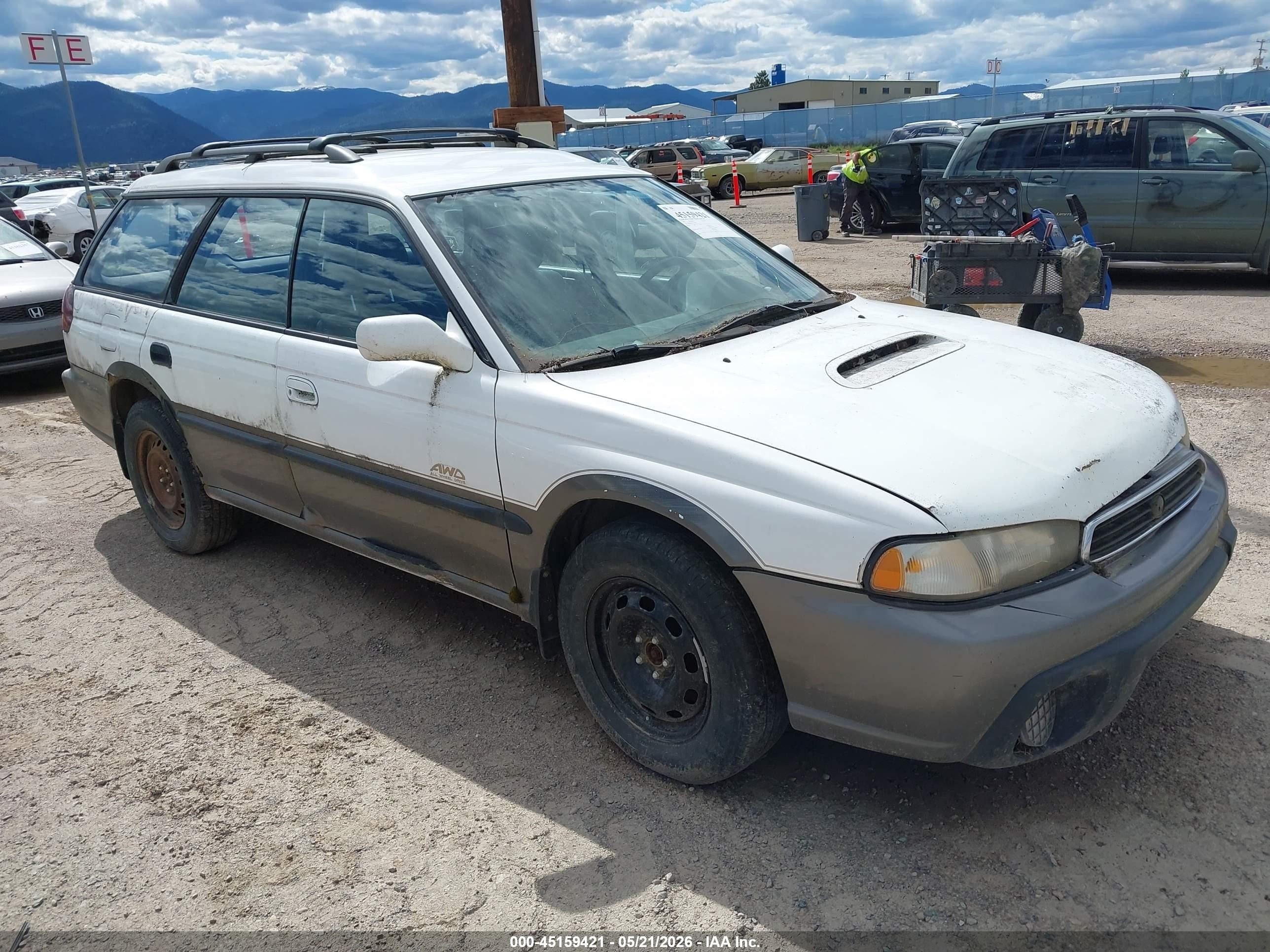1997 Subaru Legacy Outback, VIN 4S3BG6855V7631509 — Обычный износ