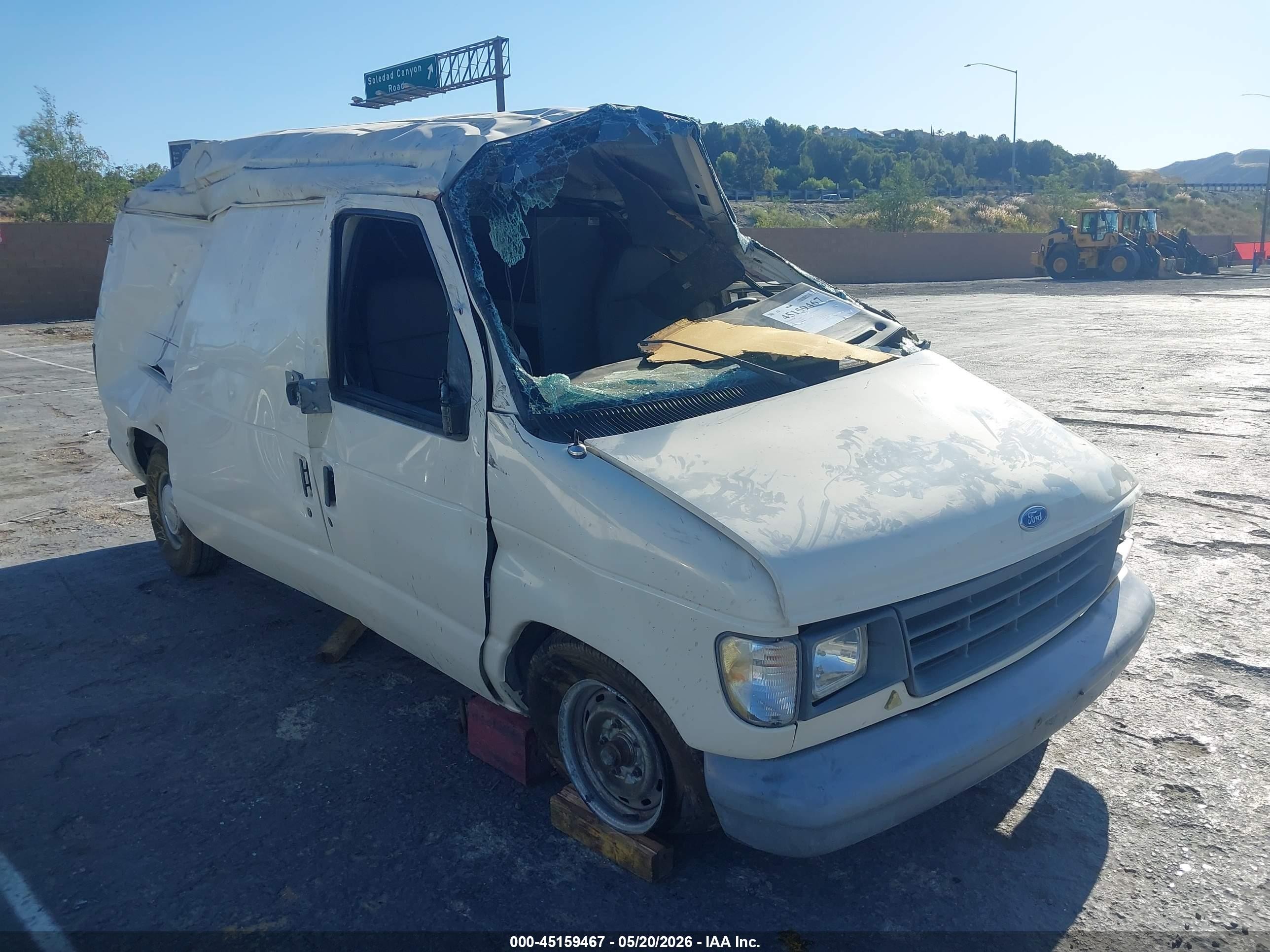 1995 Ford Econoline Cargo, VIN 1FTEE14Y4SHA66116 — Rollover