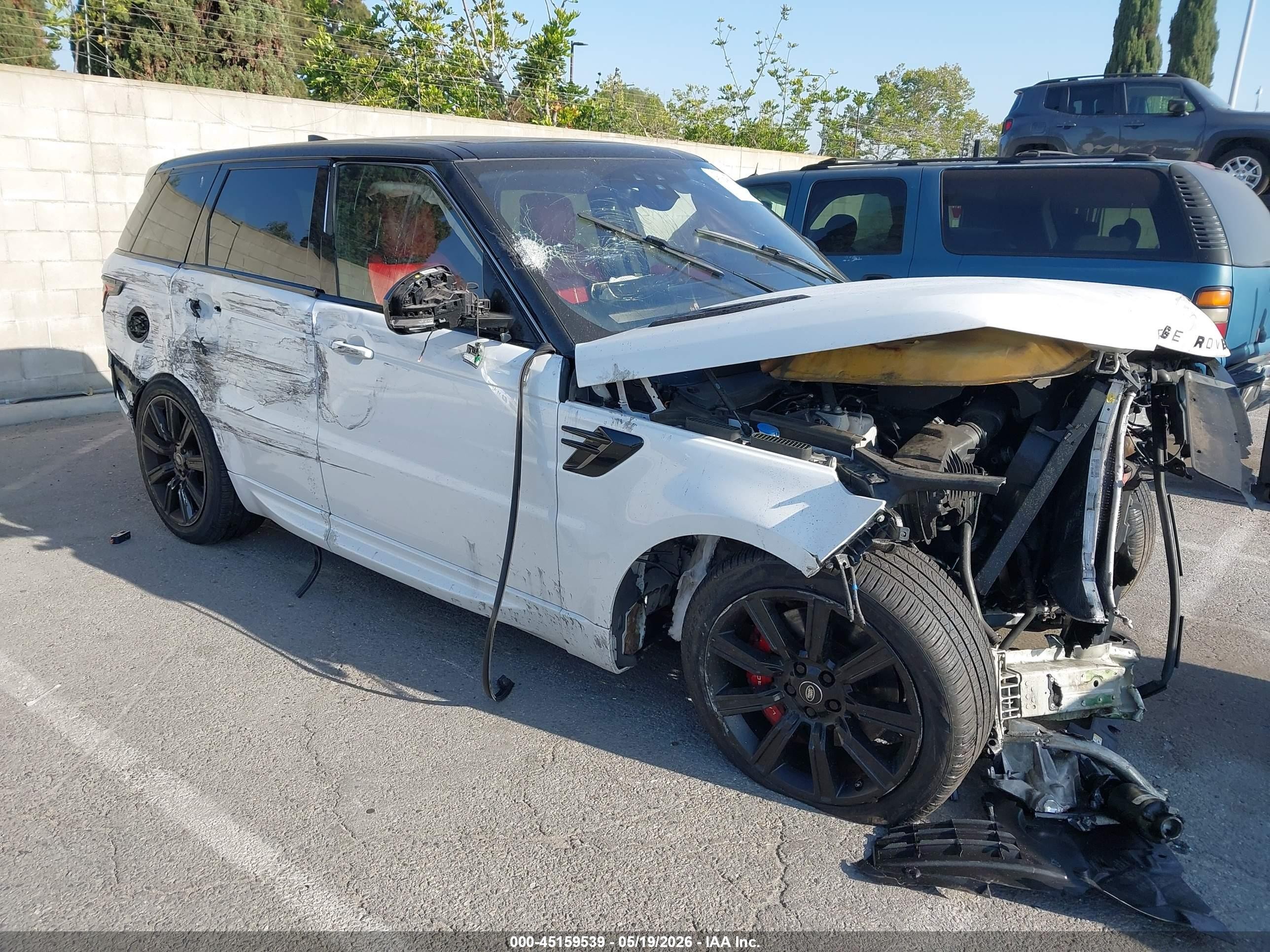 2020 Land Rover Range Rover Sport HSE Dynamic, VIN SALWR2SE6LA713609 — Theft recovery