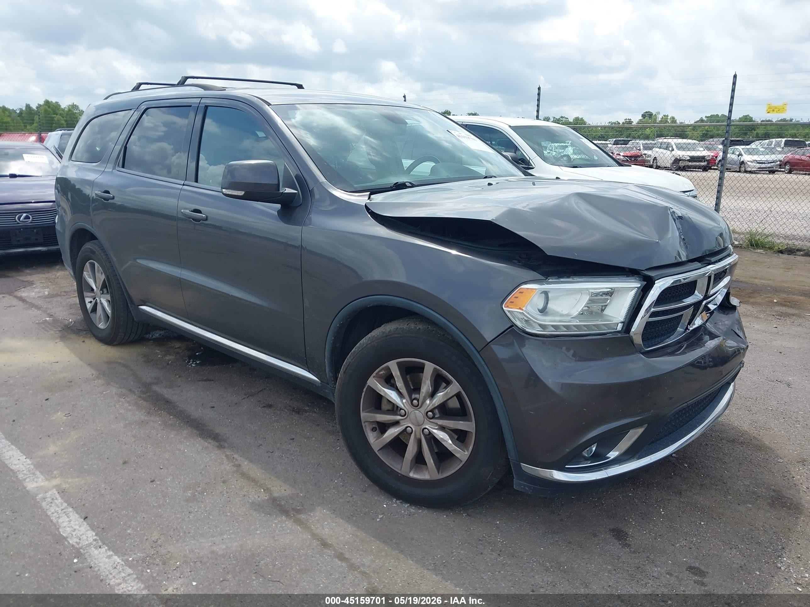 2015 Dodge Durango Limited, VIN 1C4RDHDG9FC766009 — Front end
