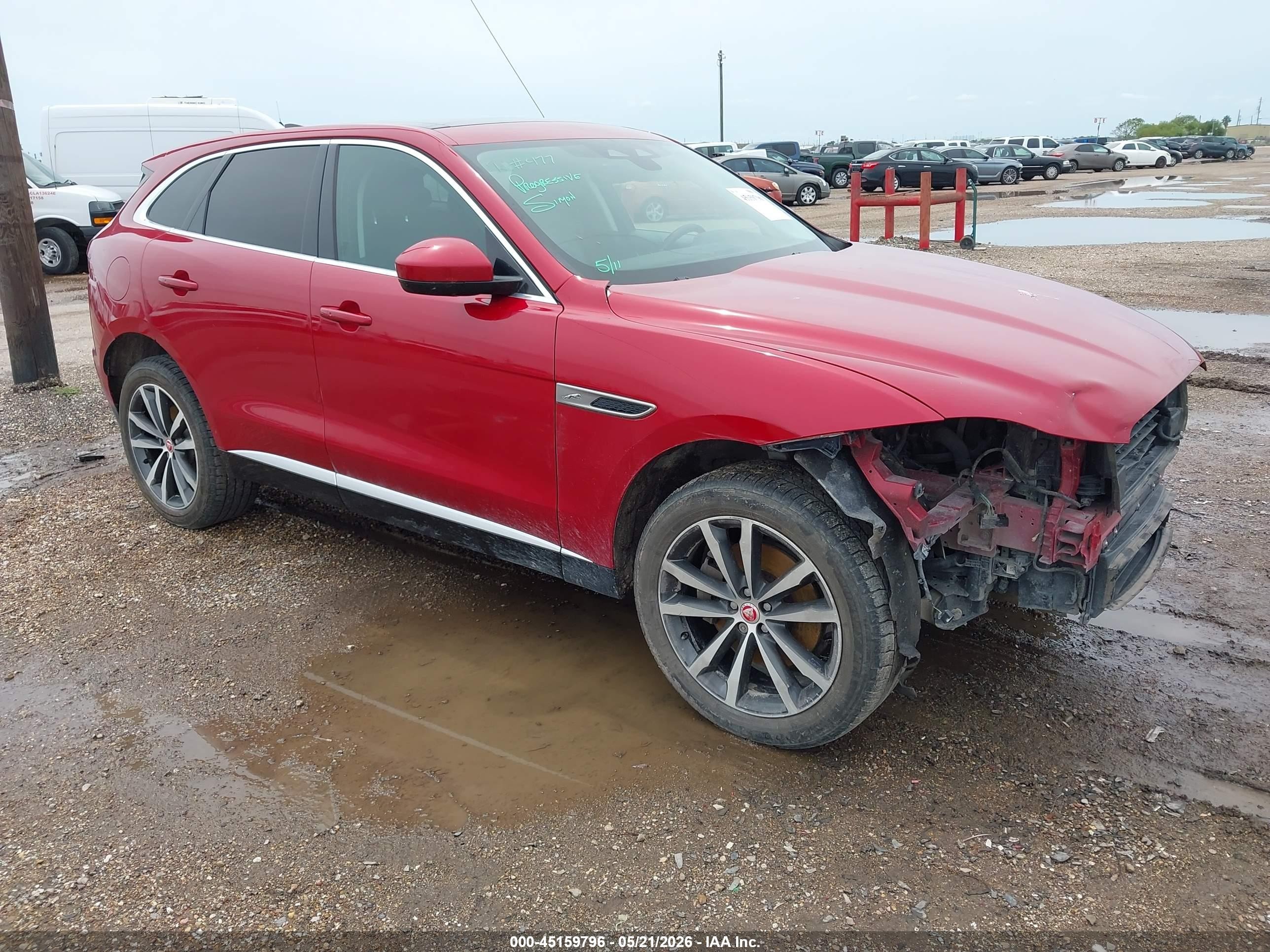 2023 Jaguar F-Pace S, VIN SADCJ2EX5PA706580 — Front end