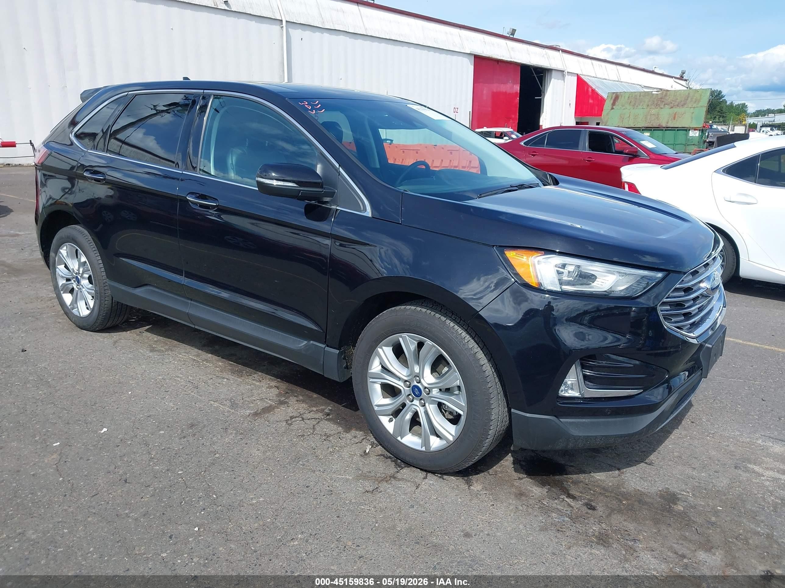 2020 Ford Edge Titanium, VIN 2FMPK4K92LBA81044 — Auction photo 1 of 5