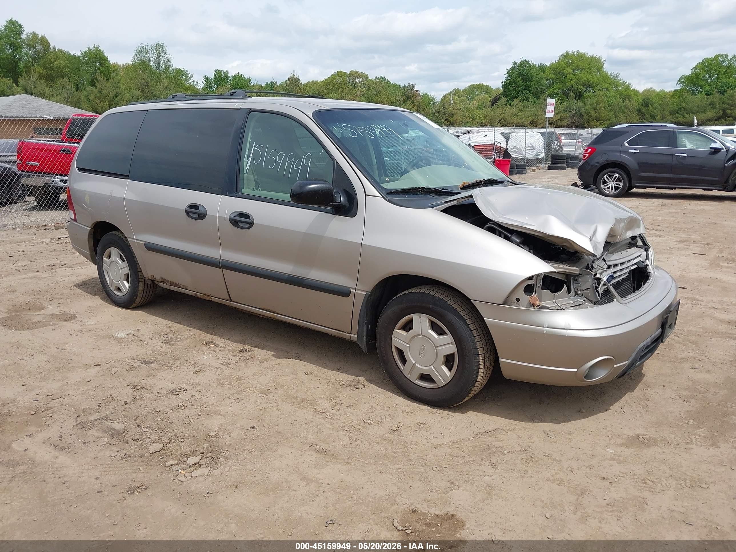 2003 Ford Windstar, VIN 2FMZA55473BB21118 — Front end