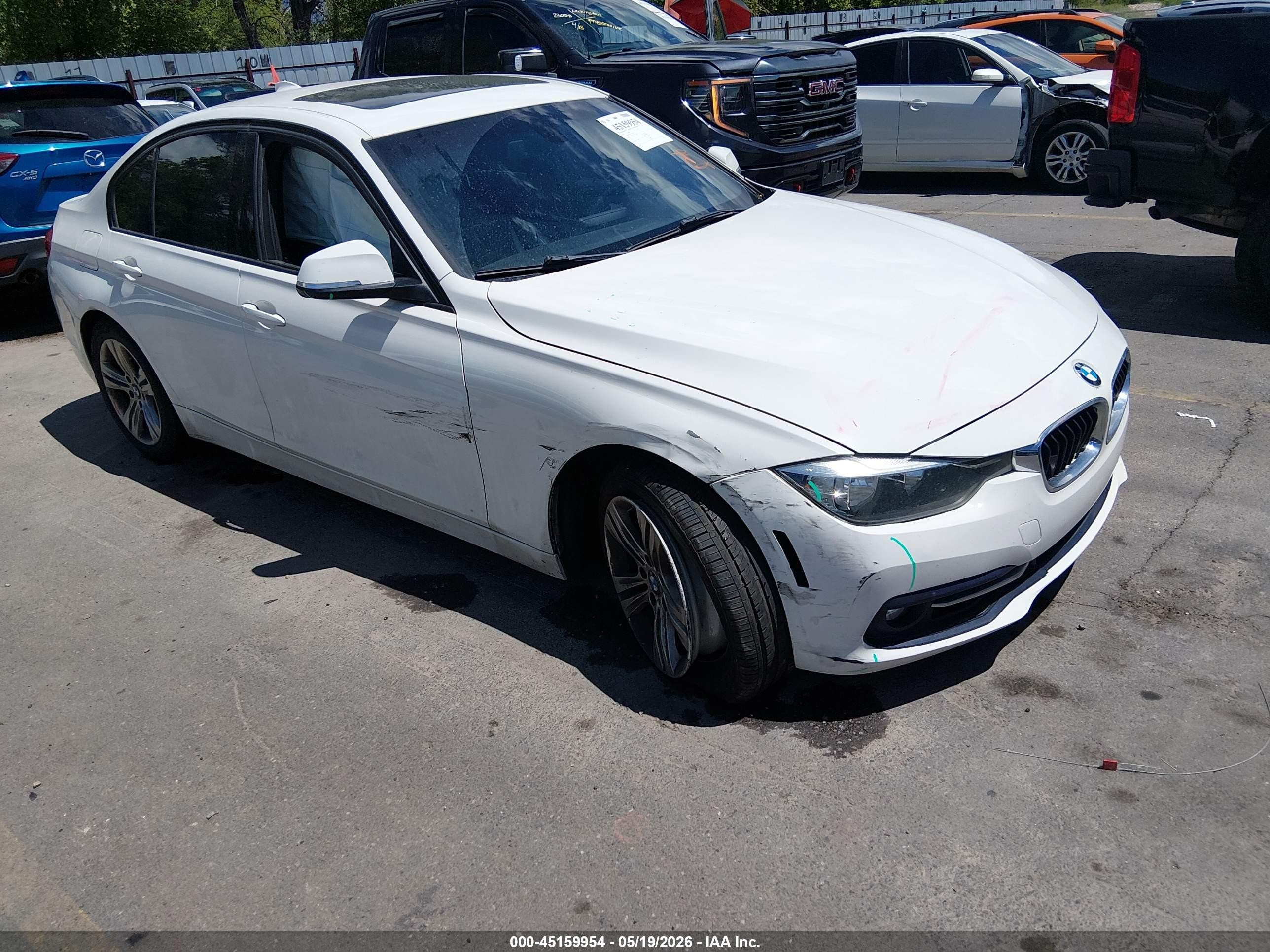 2016 BMW 3 Series 328i xDrive, VIN WBA8E3G53GNU04542 — Side
