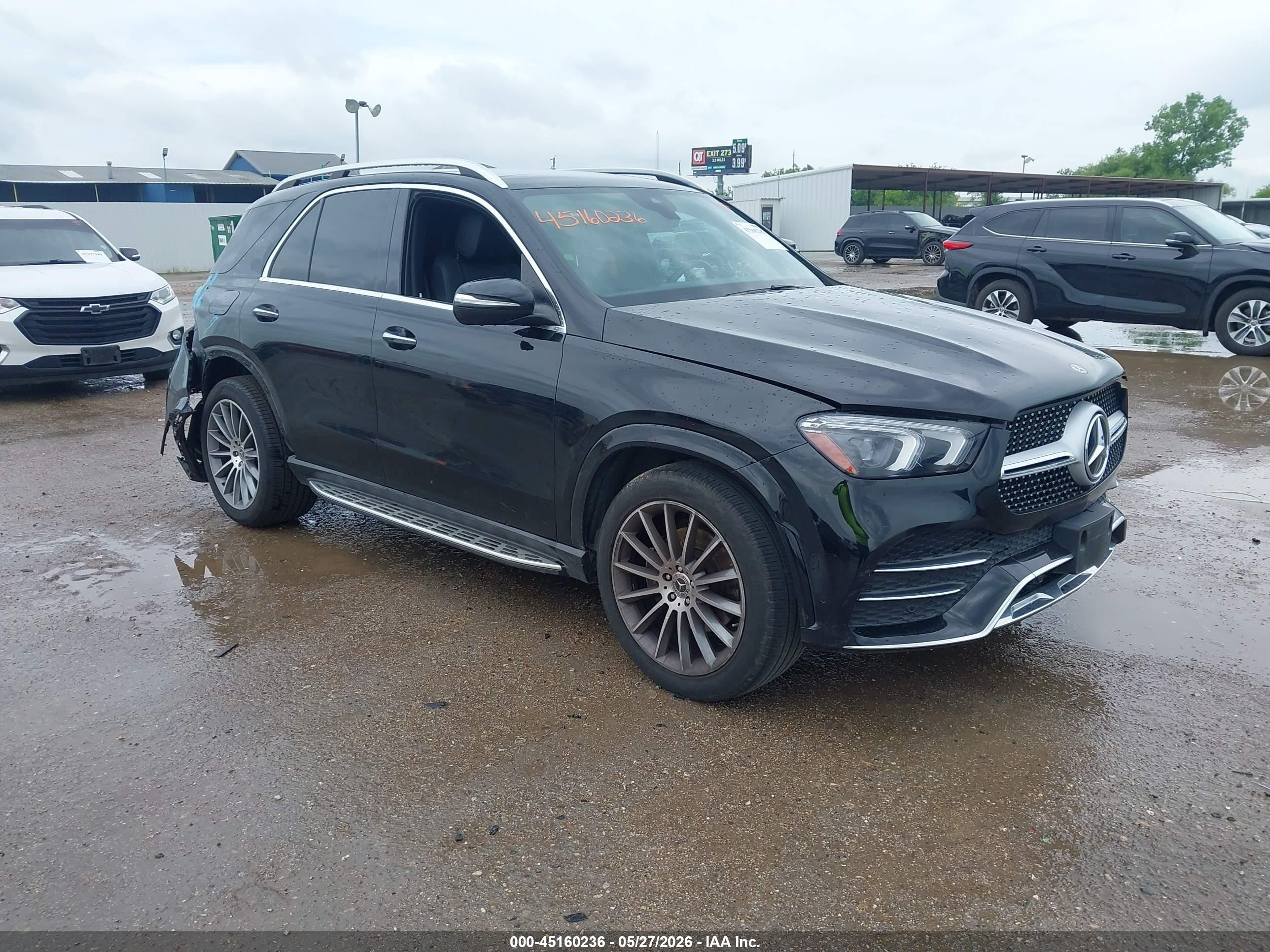2020 Mercedes-Benz GLE 350, VIN 4JGFB4JB3LA295343 — Rear end