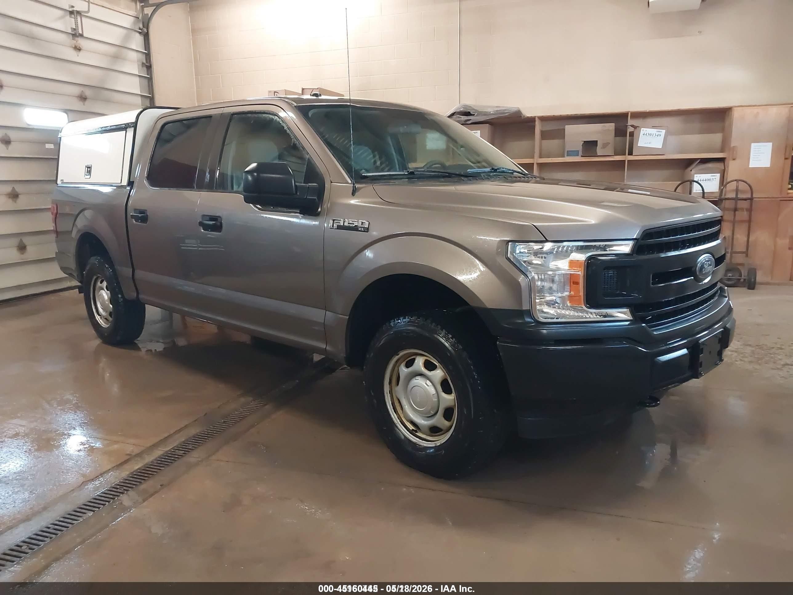 2018 Ford F-150 XLT, VIN 1FTEW1EB2JKE41008 — Front end
