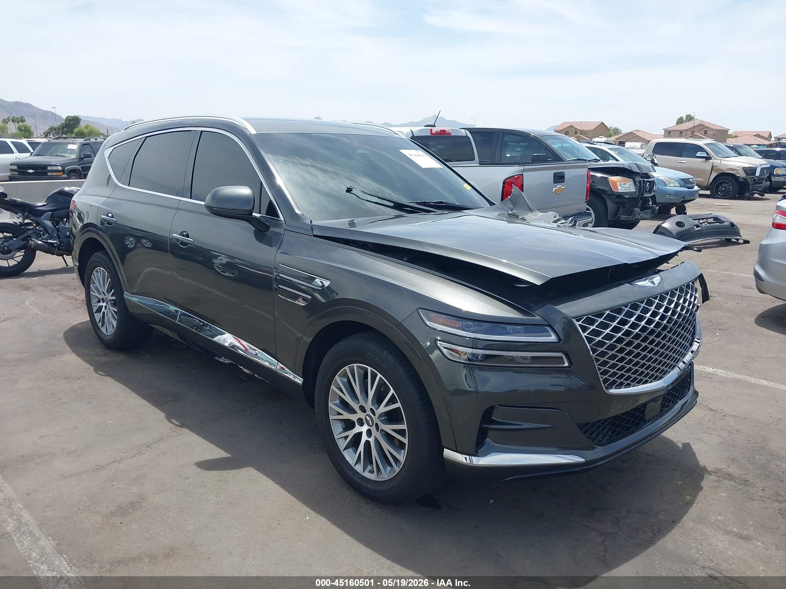 2024 Genesis GV80, VIN KMUHBDSB0RU179520 — Front end