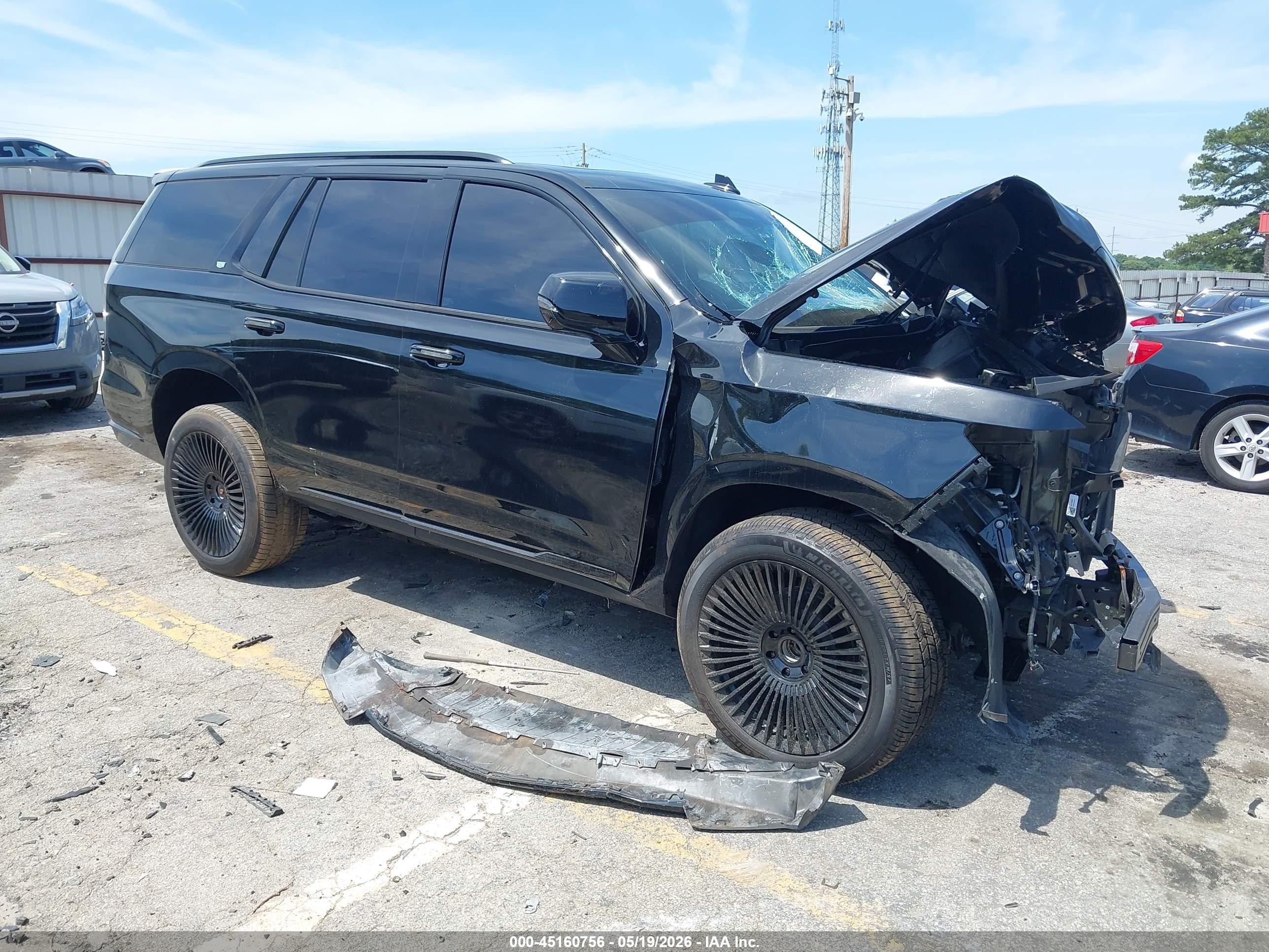 2021 Cadillac Escalade Sport, VIN 1GYS3FKL0MR331263 — Front end
