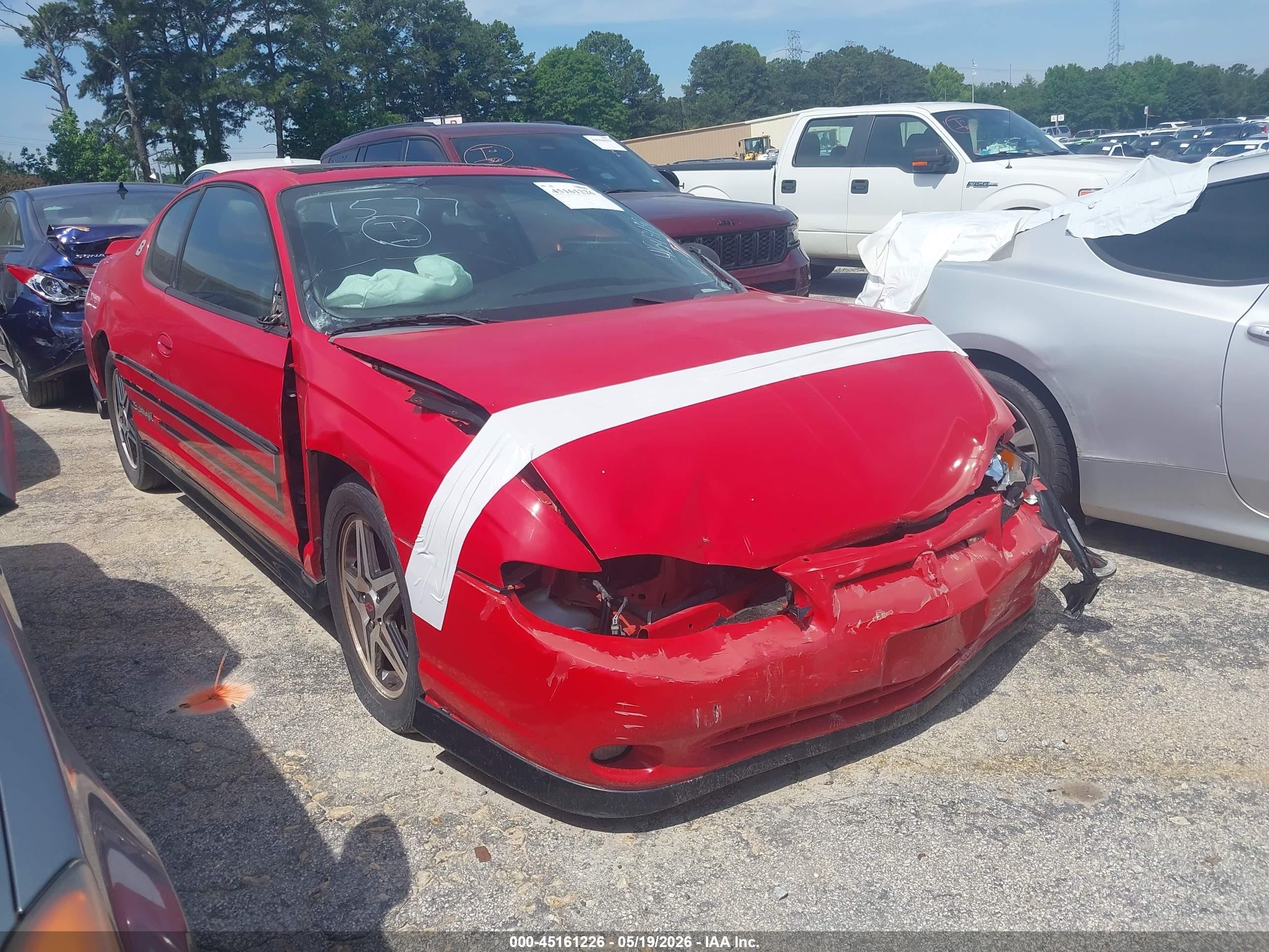 2004 Chevrolet Monte Carlo SS Supercharged, VIN 2G1WZ151649371577 — All over