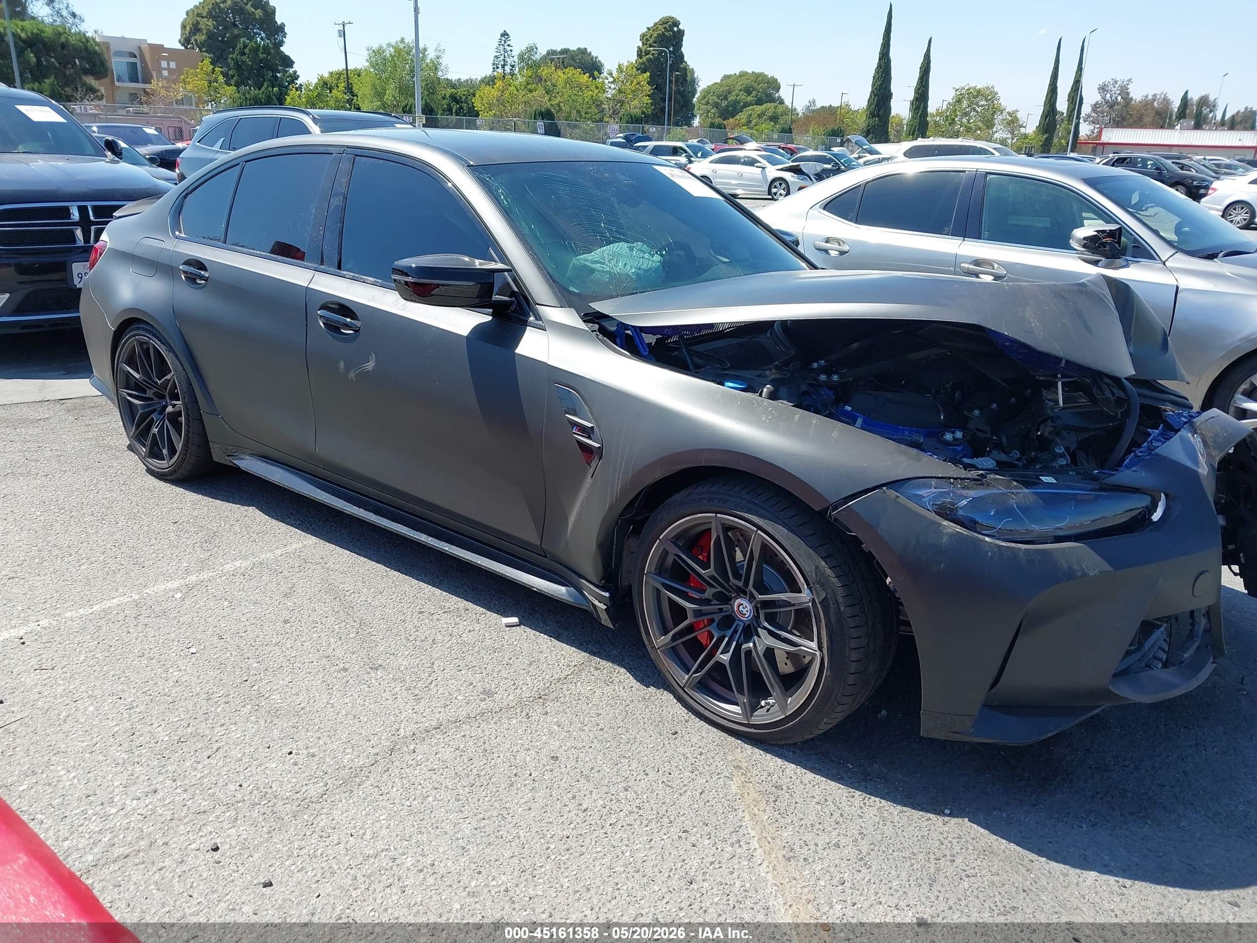 2023 BMW M3 Competition, VIN WBS33AY01PFP34029 — Front end