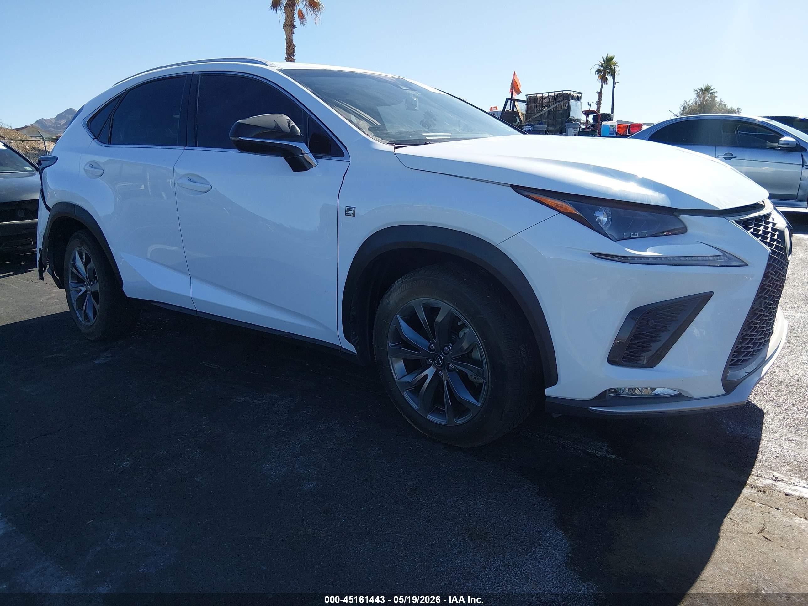2018 Lexus NX 300, VIN JTJYARBZ4J2114750 — Front end