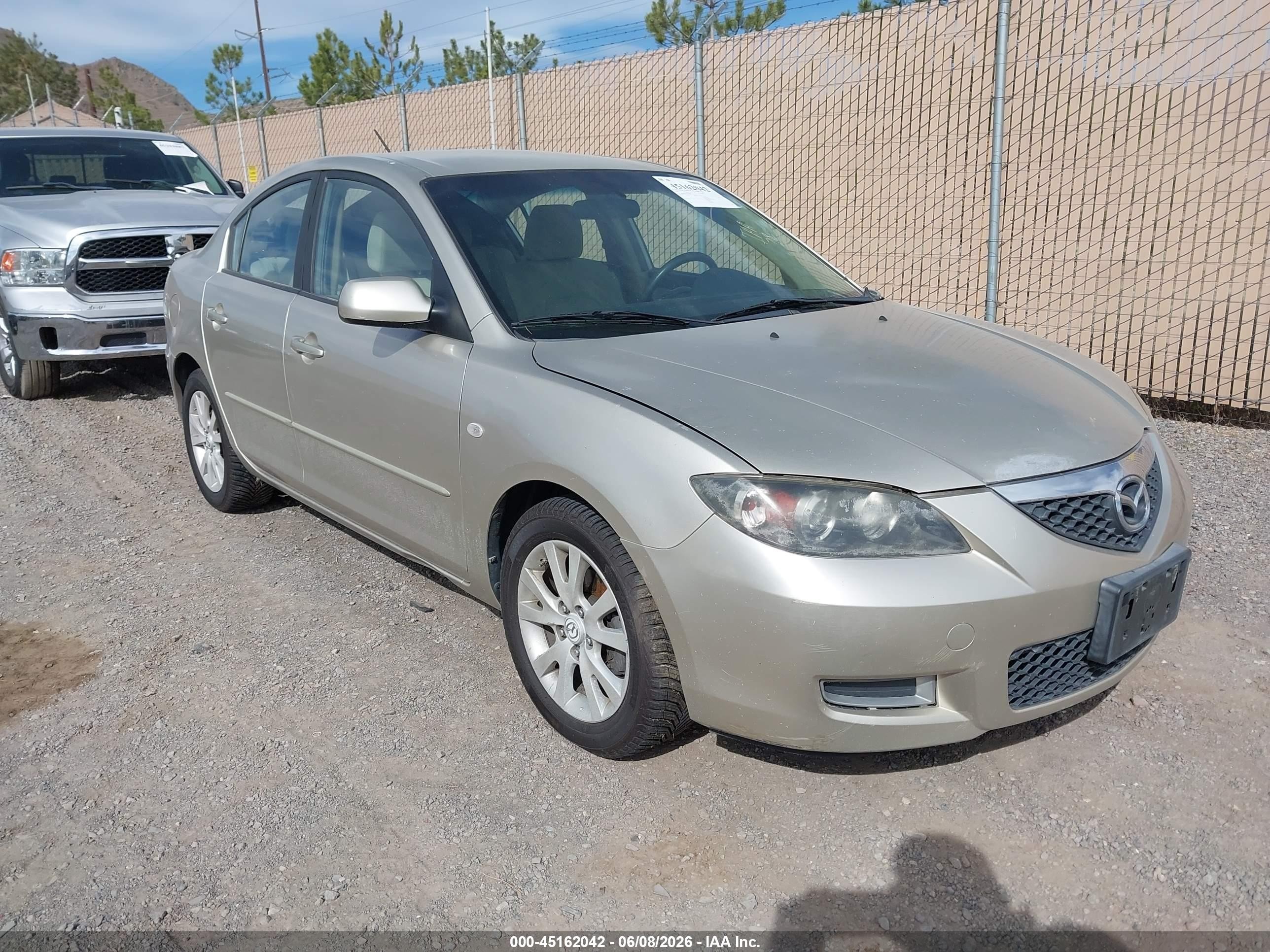 2007 Mazda 3 i Touring, VIN JM1BK12G171724481 — Normal wear