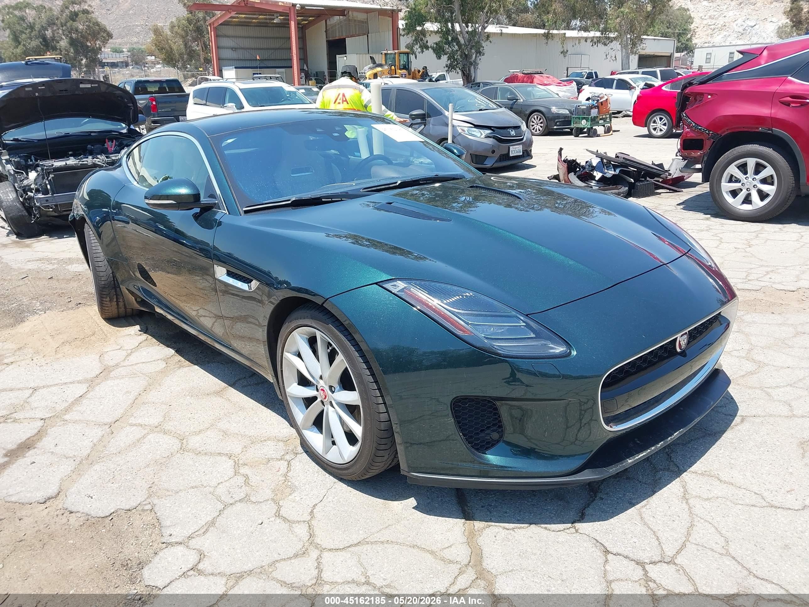 2018 Jaguar F-Type P300, VIN SAJDD1GX7JCK54630 — Зад