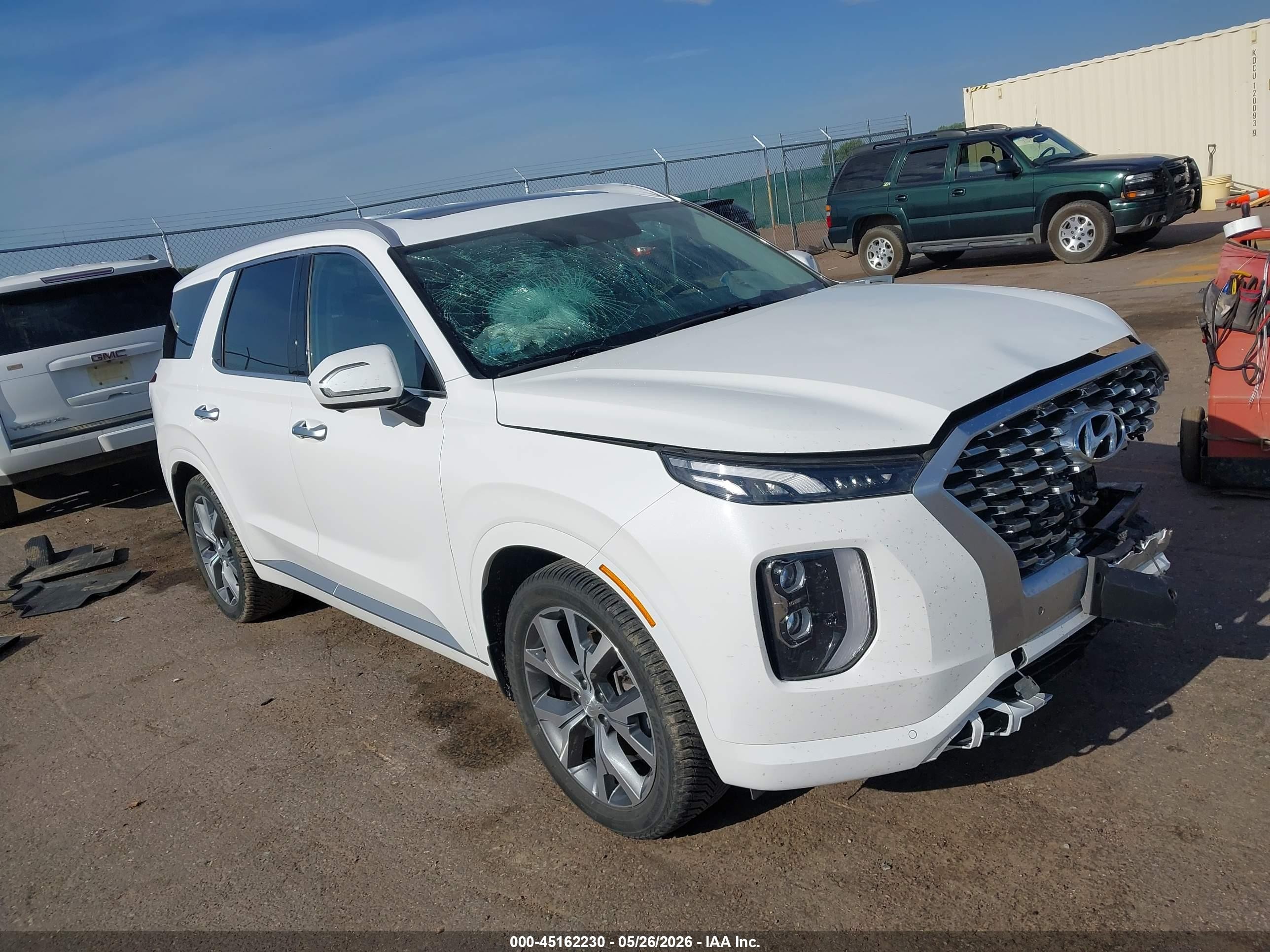 2022 Hyundai Palisade Limited, VIN KM8R5DHEXNU432364 — Front end