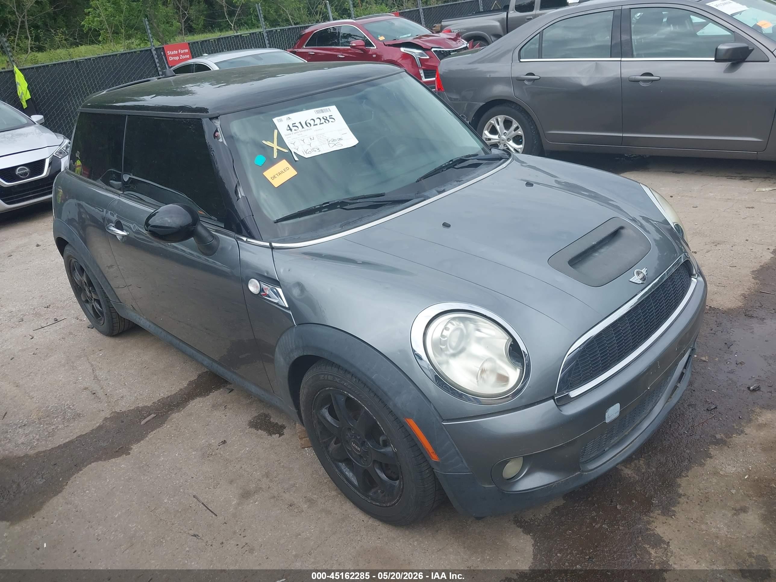 2010 MINI Hardtop S, VIN WMWMF7C57ATX42909 — Hail