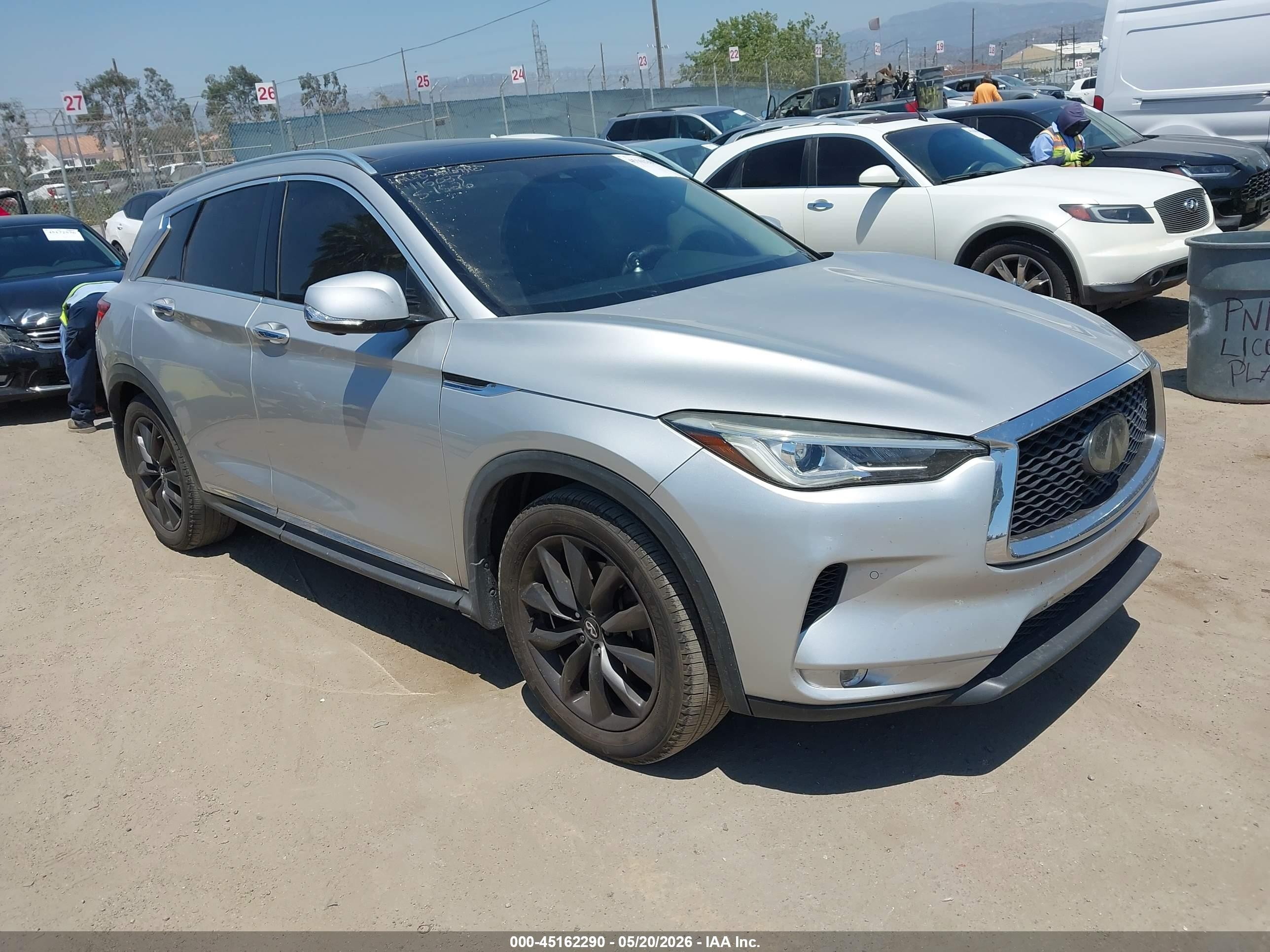2019 Infiniti QX50 Luxe, VIN 3PCAJ5M17KF115037 — Repossession
