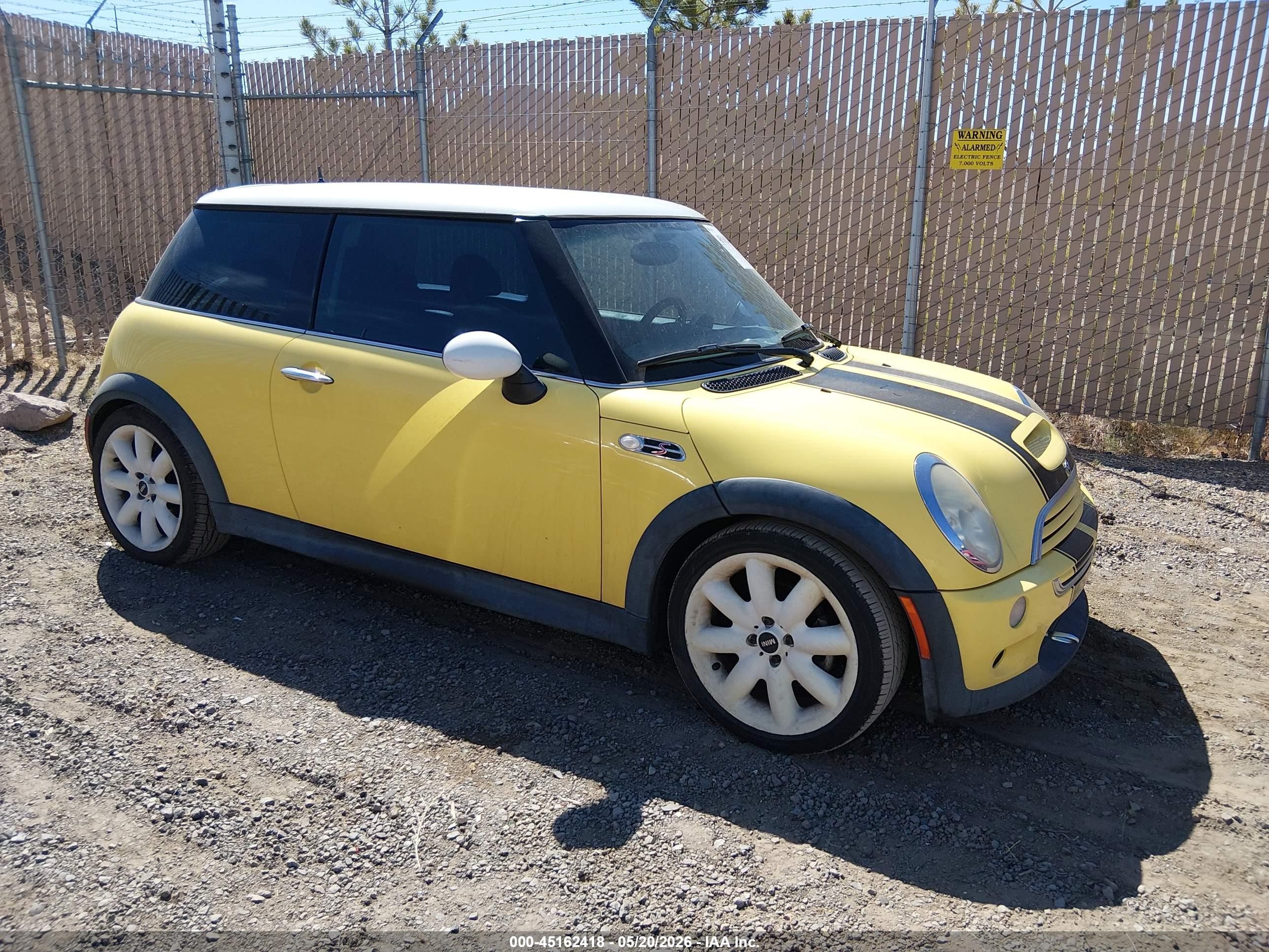2003 MINI Hardtop S, VIN WMWRE33443TD72808 — Обычный износ