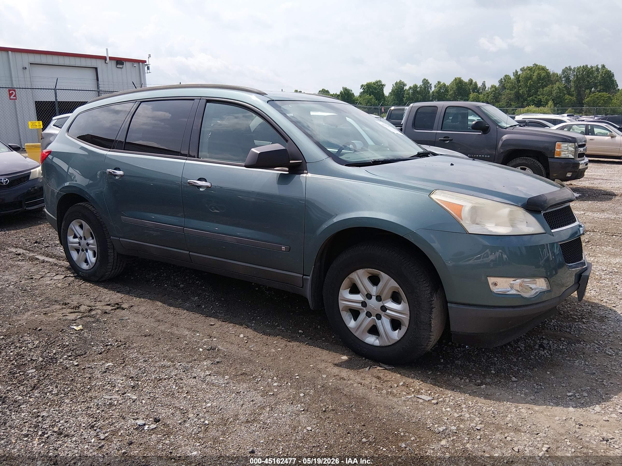 2009 Chevrolet Traverse LS, VIN 1GNER13D79S166511 — Normal wear