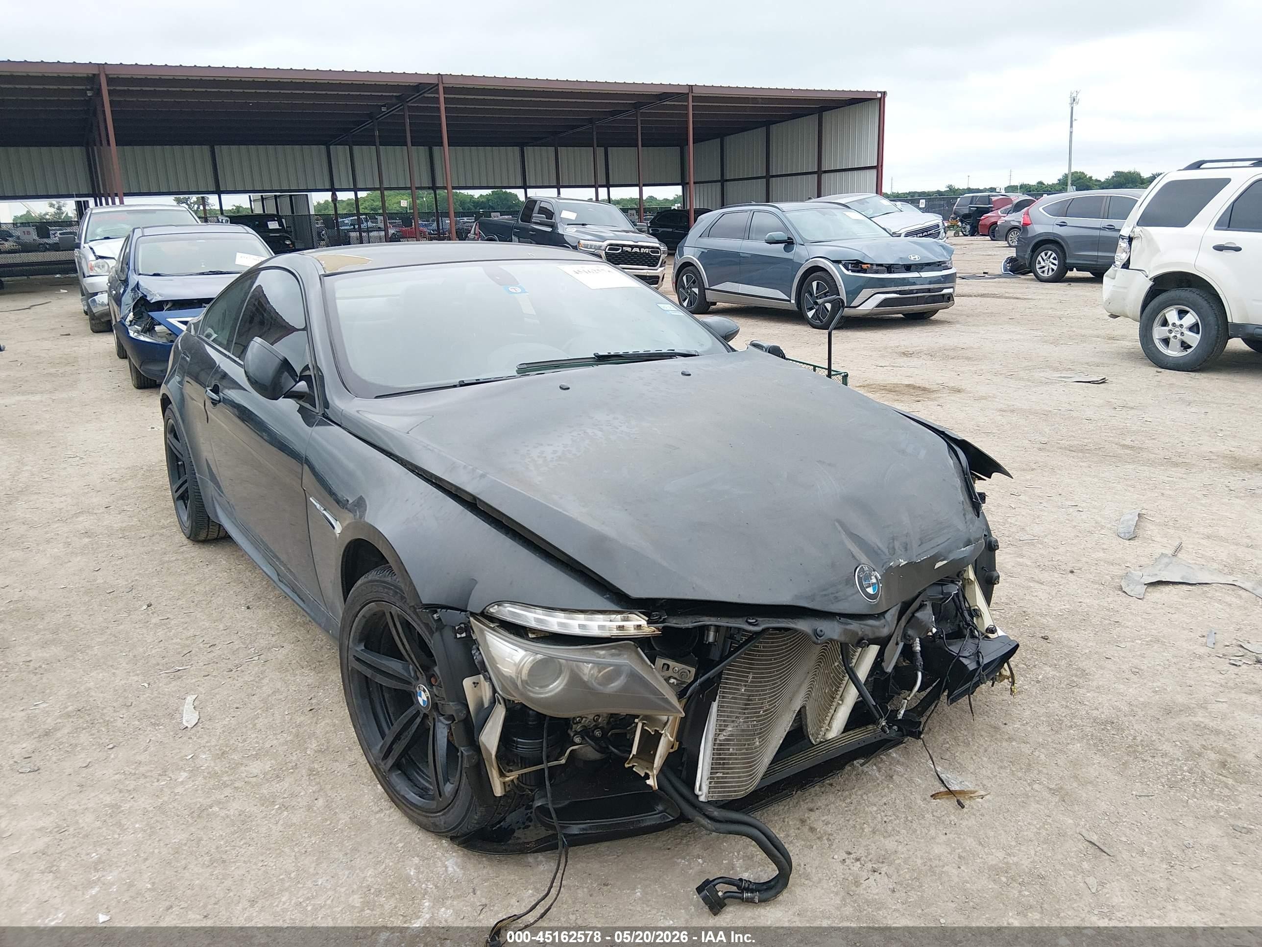 2008 BMW 6 Series M6, VIN WBSEH93548CY24337 — Front end