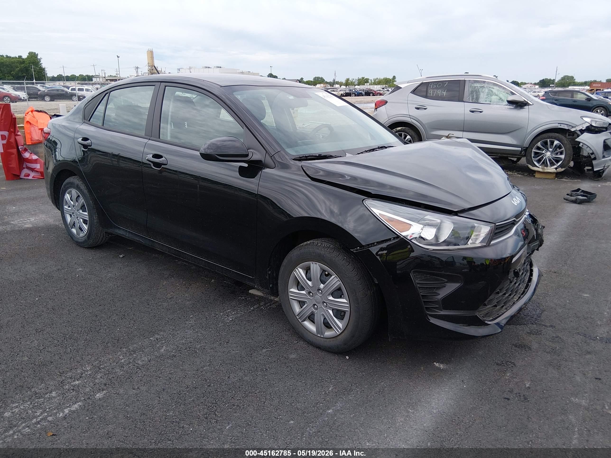 2023 Kia Rio S, VIN 3KPA24AD2PE629347 — Front end