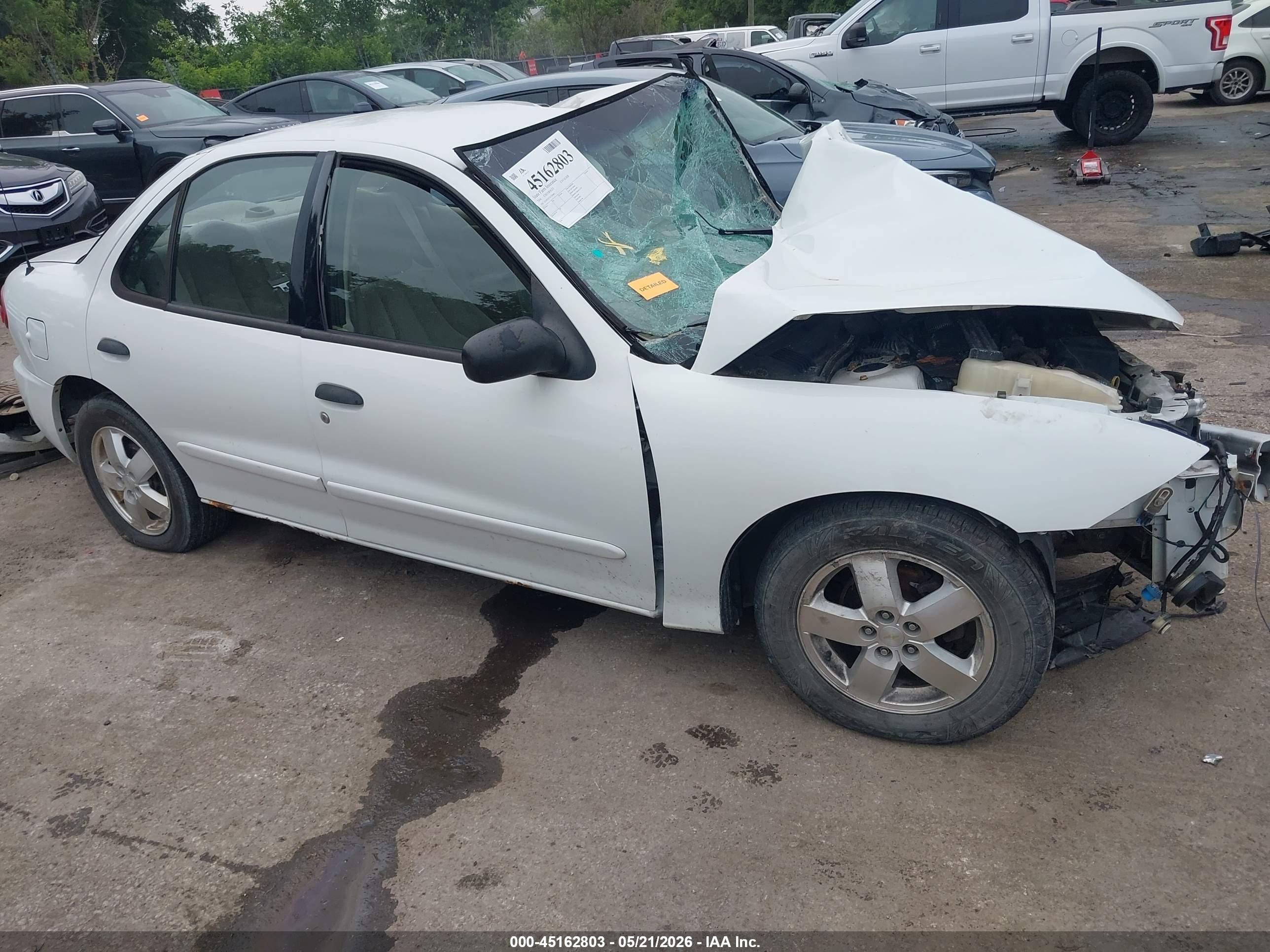 2004 Chevrolet Cavalier LS, VIN 1G1JF52F147300685 — Rollover