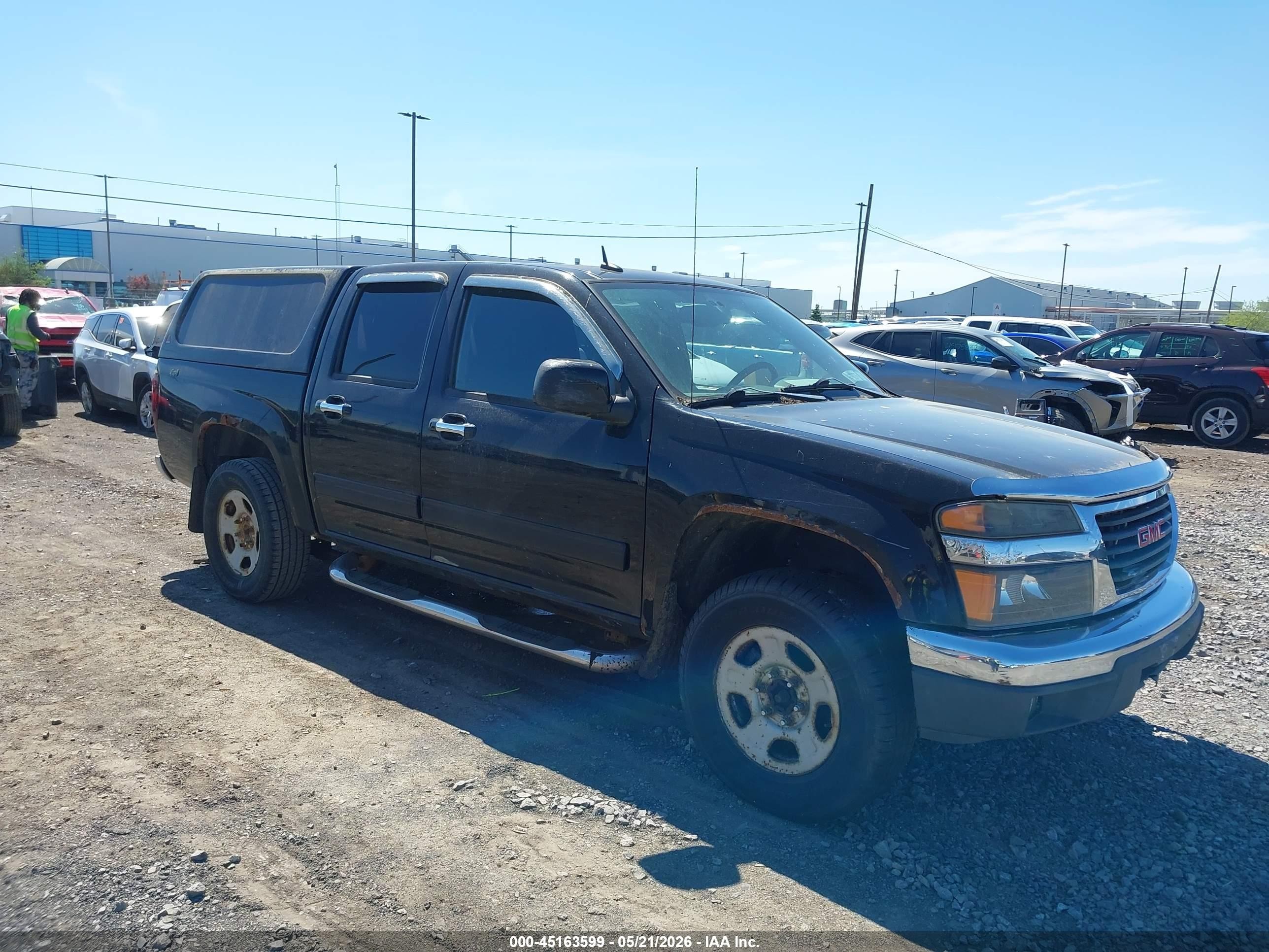 2011 GMC Canyon SLT, VIN 1GTH6NFE8B8115810 — Normal wear