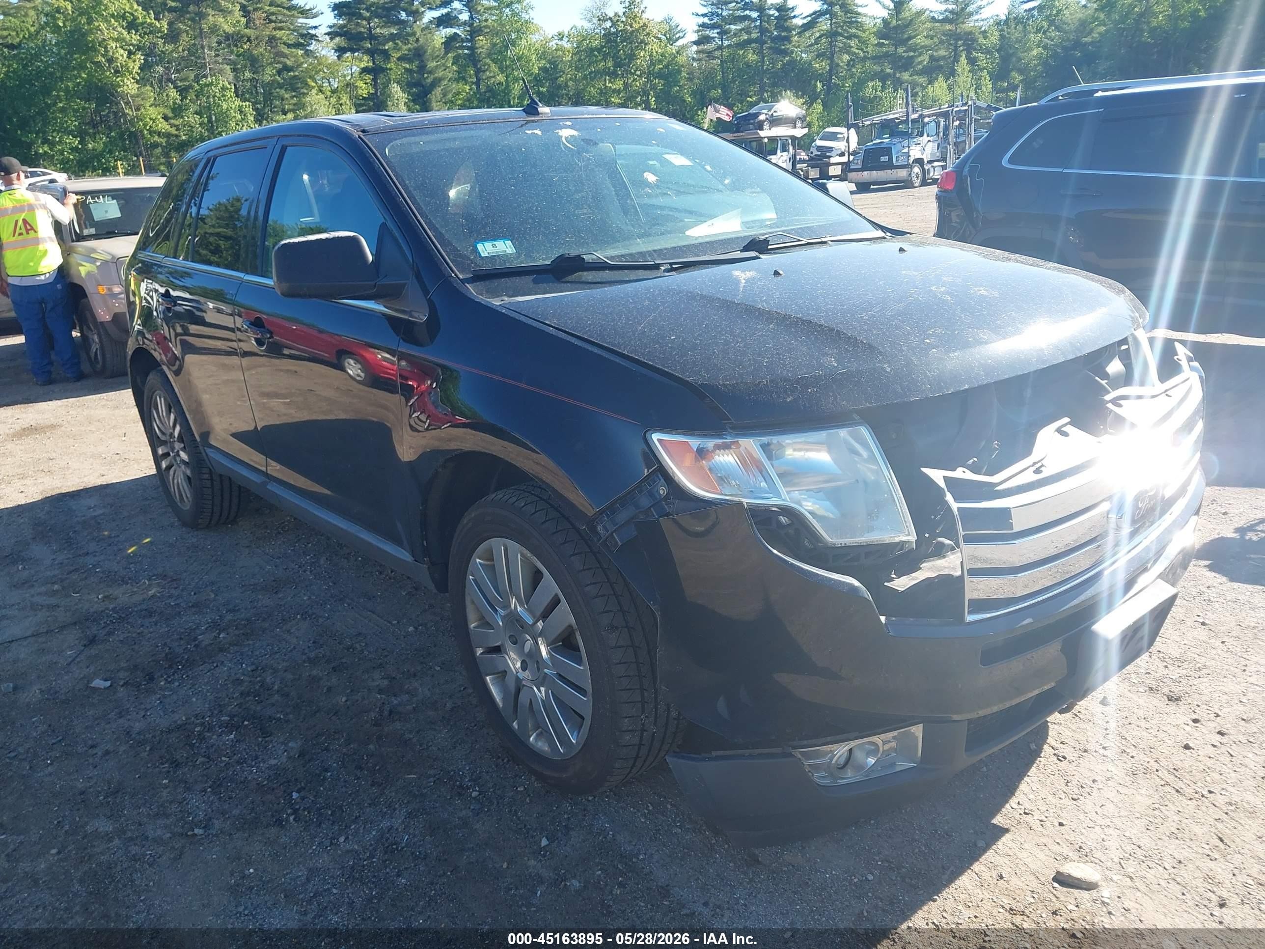 2008 Ford Edge Limited, VIN 2FMDK49C18BB04292 — Front end