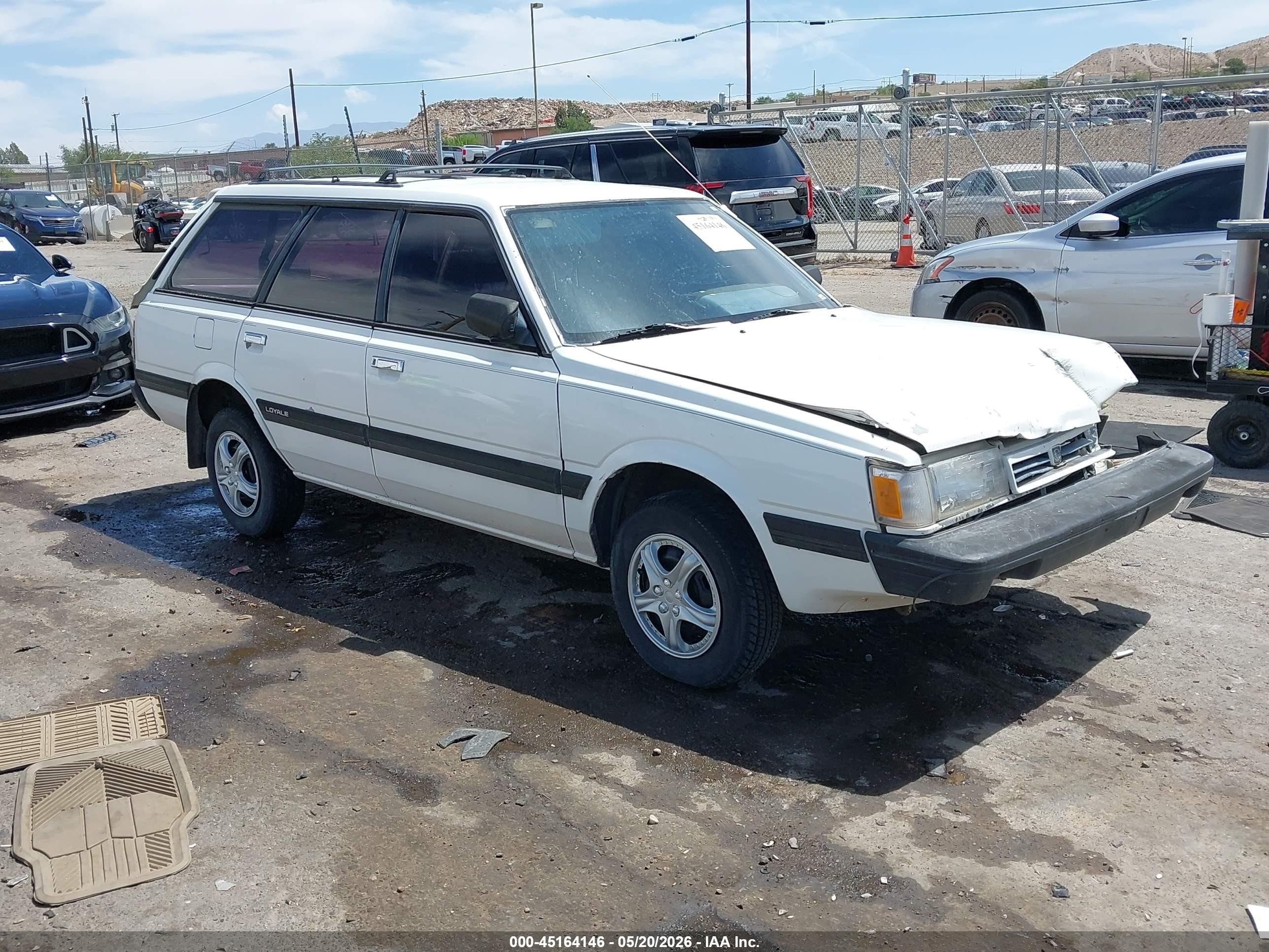 1993 Subaru GL, VIN JF2AN52B0PD411047 — Фото с аукциона 1 of 5