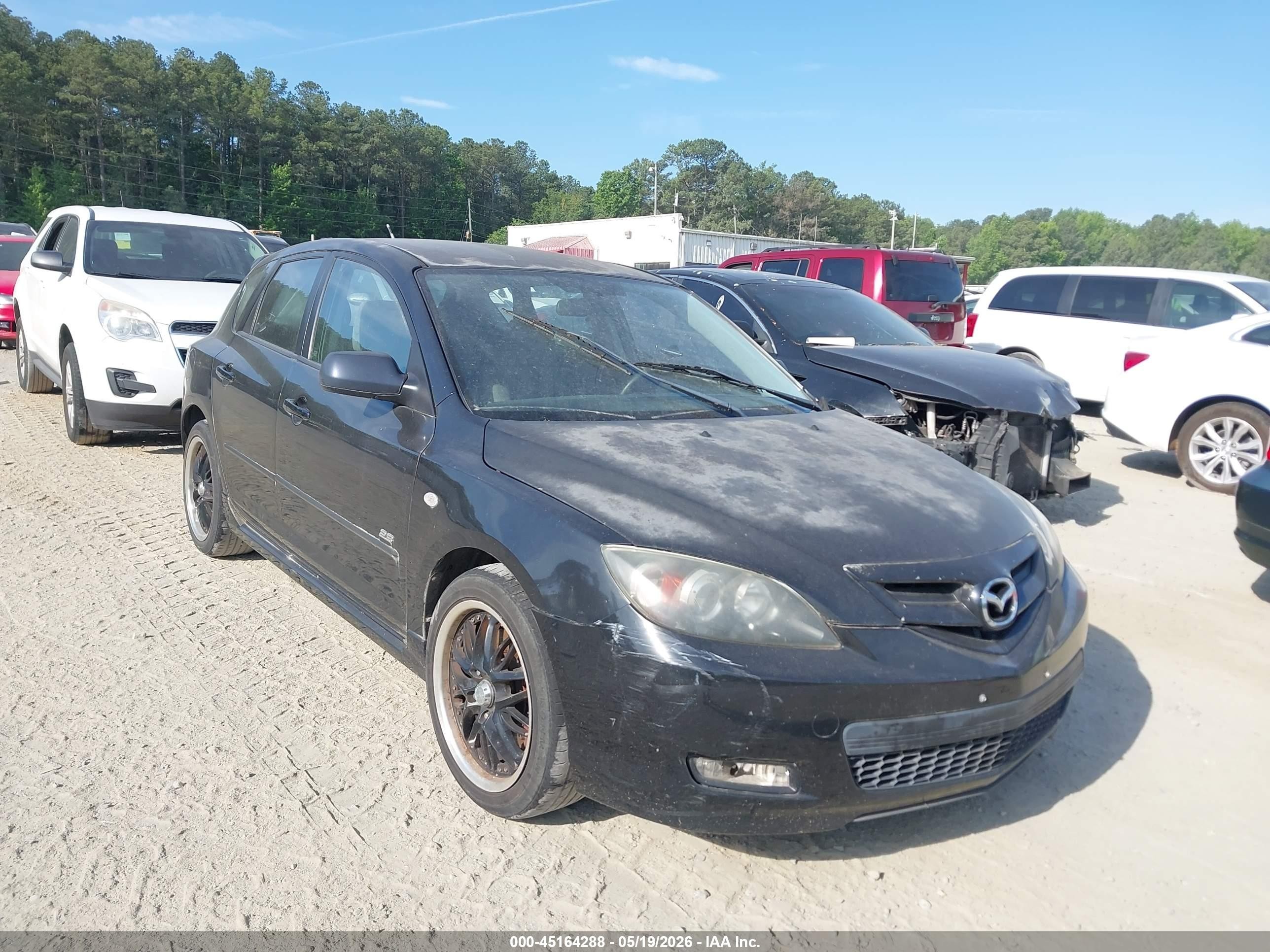 2007 Mazda 3 S Sport, VIN JM1BK143371703965 — Normal wear