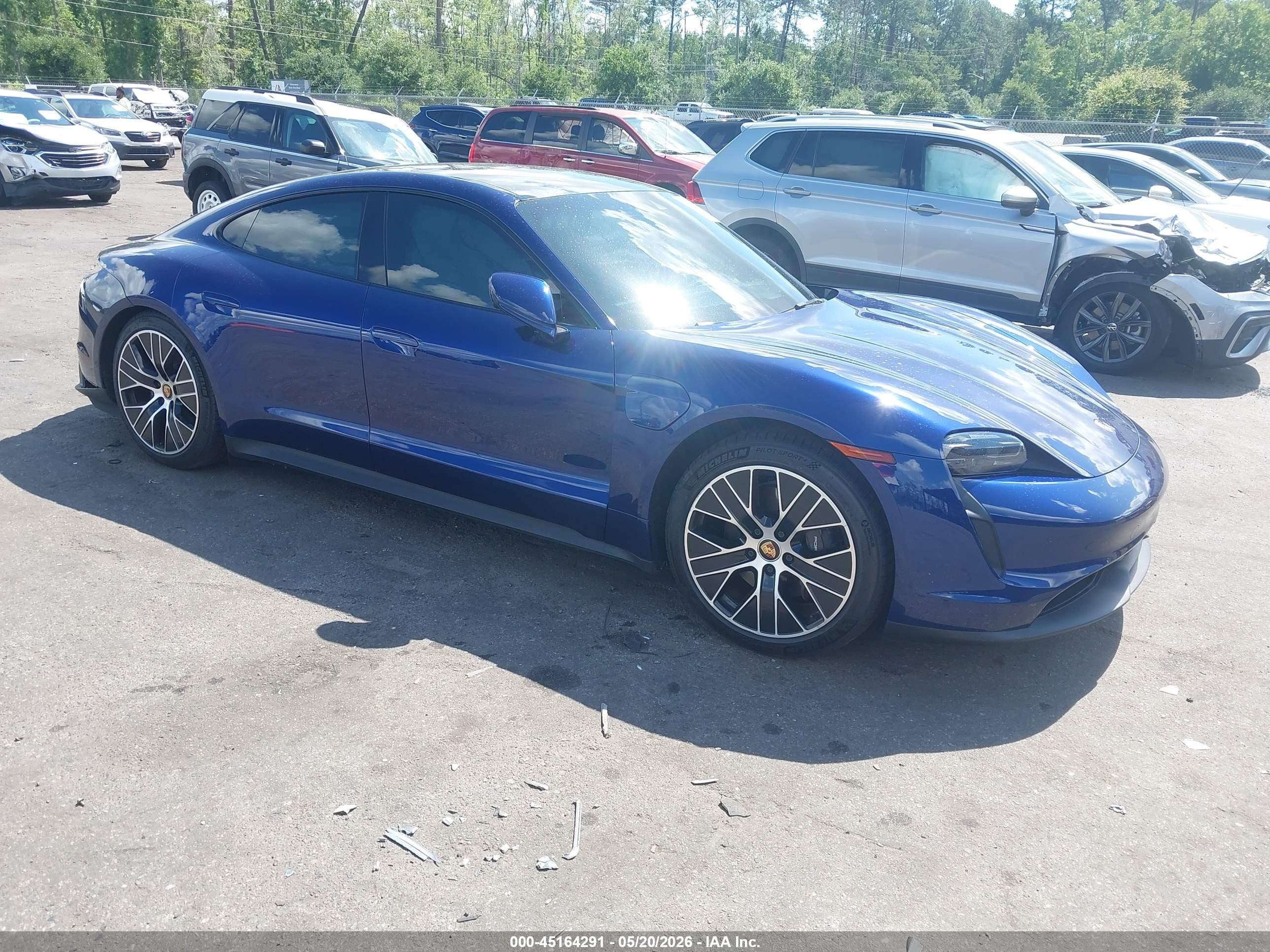 2022 Porsche Taycan, VIN WP0AA2Y14NSA15156 — Rear end