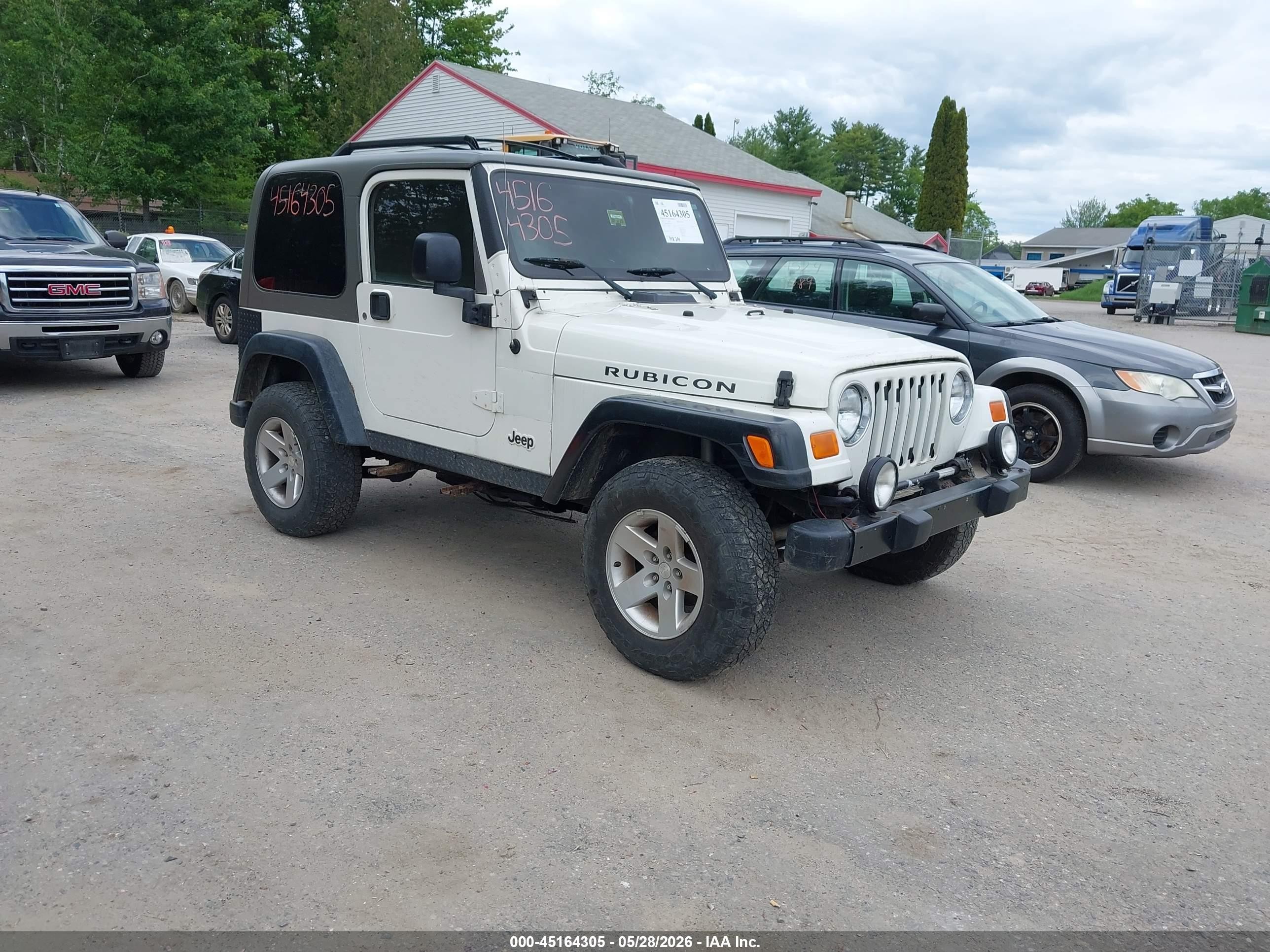 2006 Jeep Wrangler Rubicon, VIN 1J4FA69S16P711053 — Interior fire