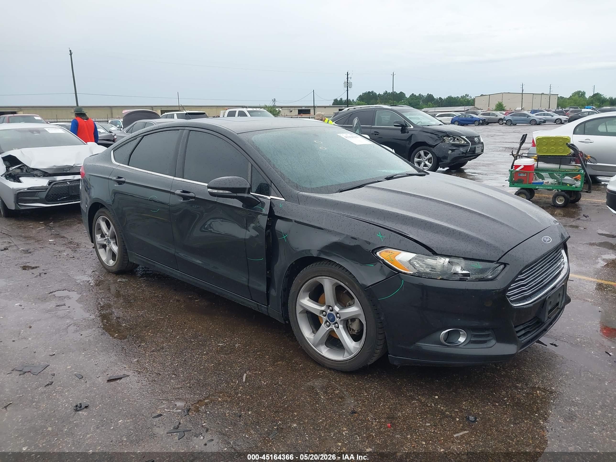 2015 Ford Fusion SE, VIN 3FA6P0H71FR118600 — Front end