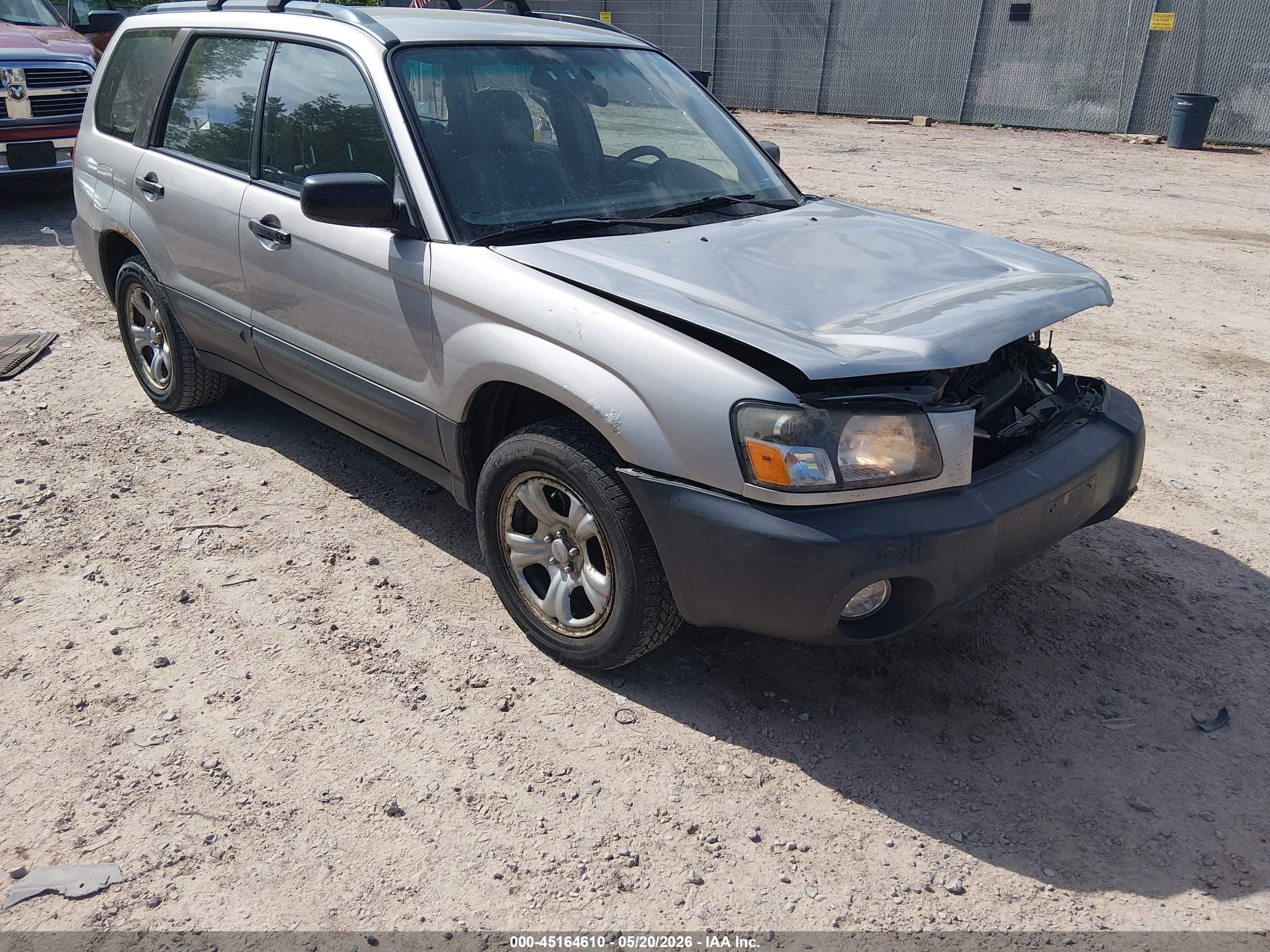 2005 Subaru Forester X, VIN JF1SG63615H749217 — Hail