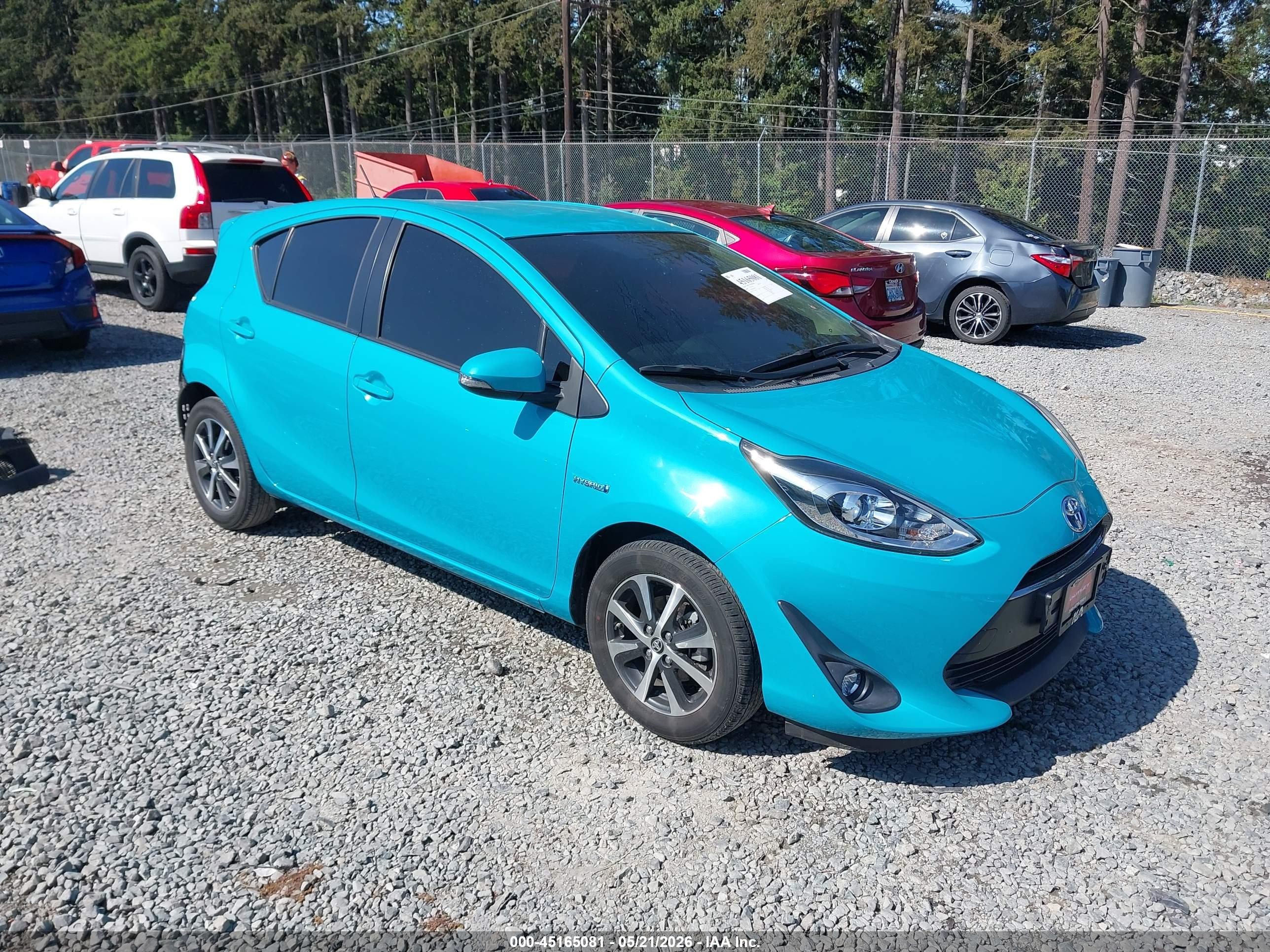 2018 Toyota Prius One, VIN JTDKDTB36J1609756 — Rear end