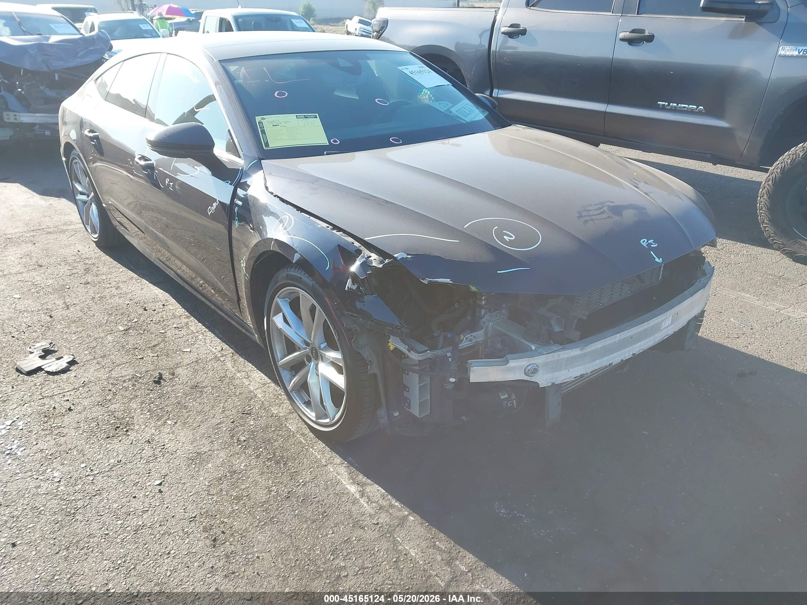 2021 Audi A7 Premium Plus, VIN WAUTPBF26MN020837 — Front end