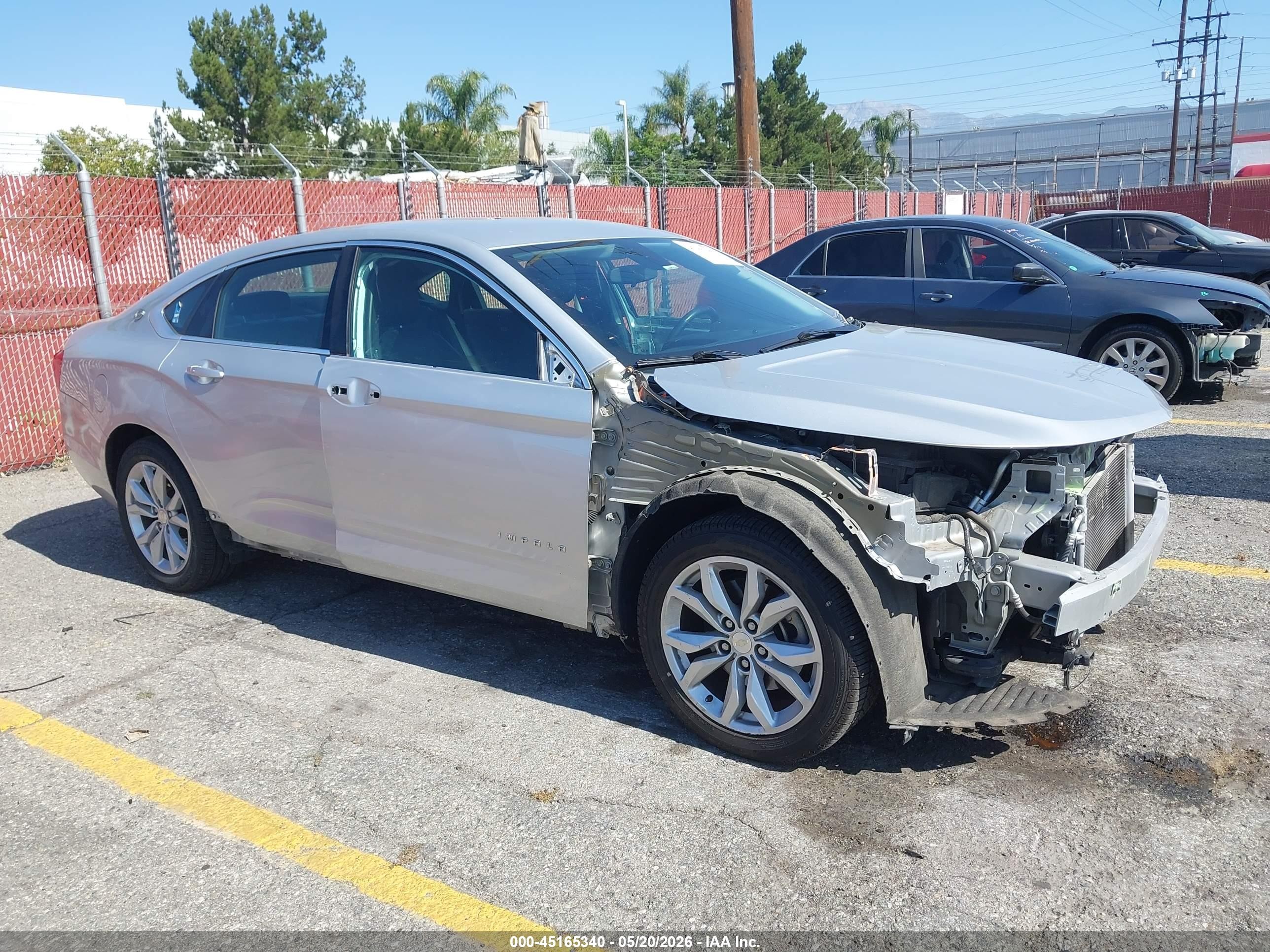 2019 Chevrolet Impala LT, VIN 1G11Z5S33KU121561 — Front end