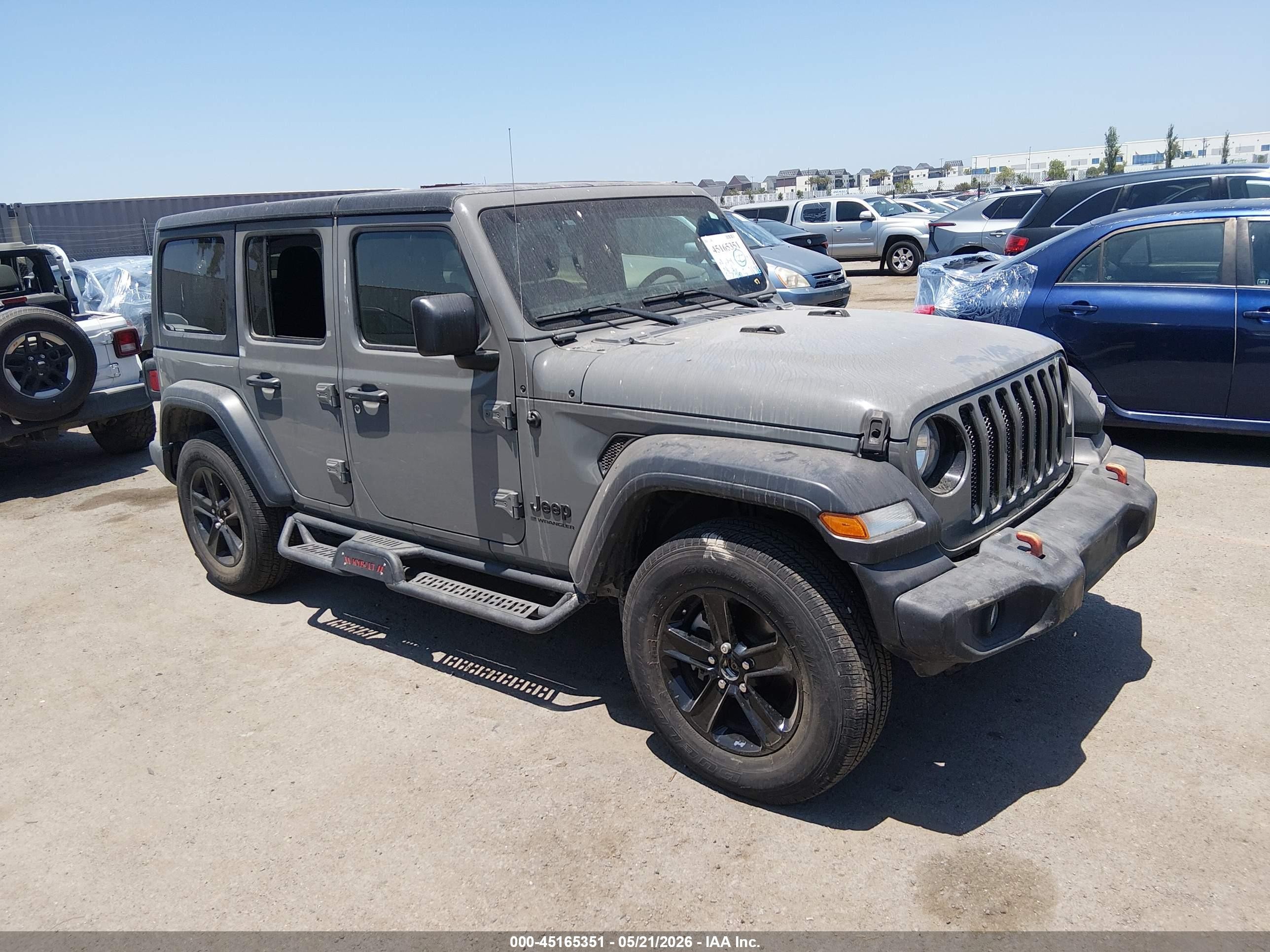 2023 Jeep Wrangler Sport S, VIN 1C4HJXDG8PW679247 — Side