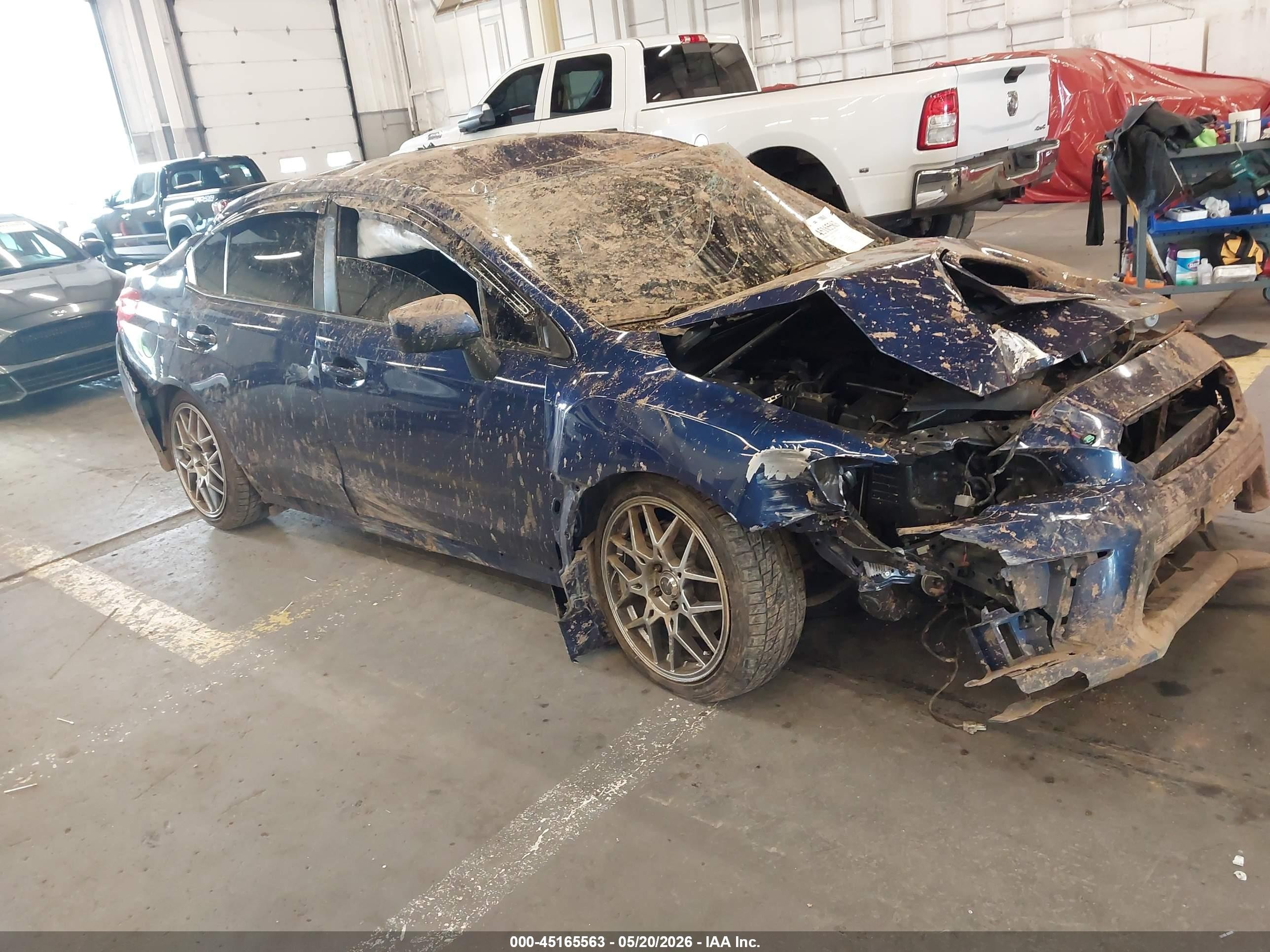2018 Subaru WRX, VIN JF1VA1A65J9815681 — Rollover
