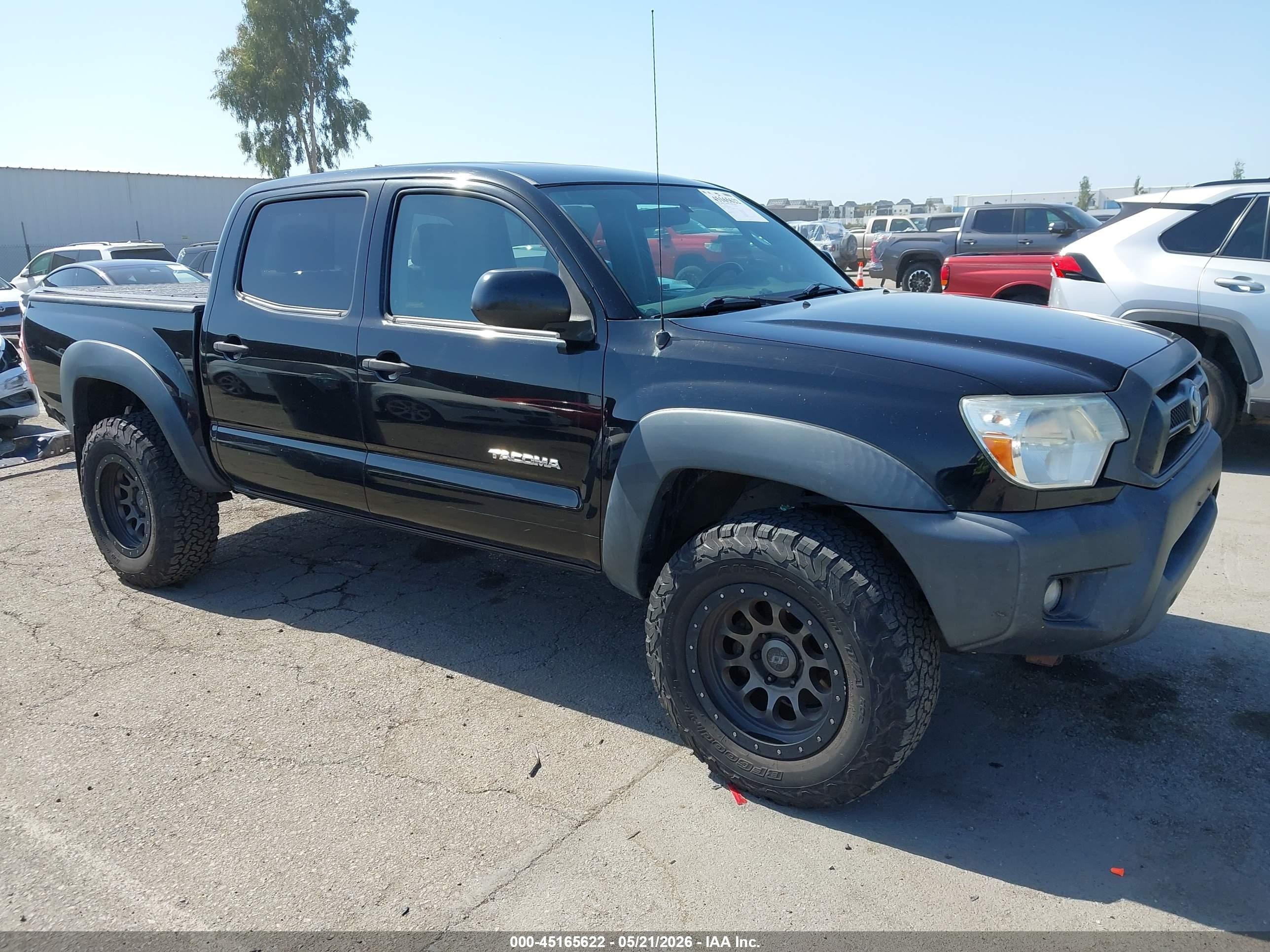 2012 Toyota Tacoma, VIN 3TMLU4EN6CM087854 — Rear end