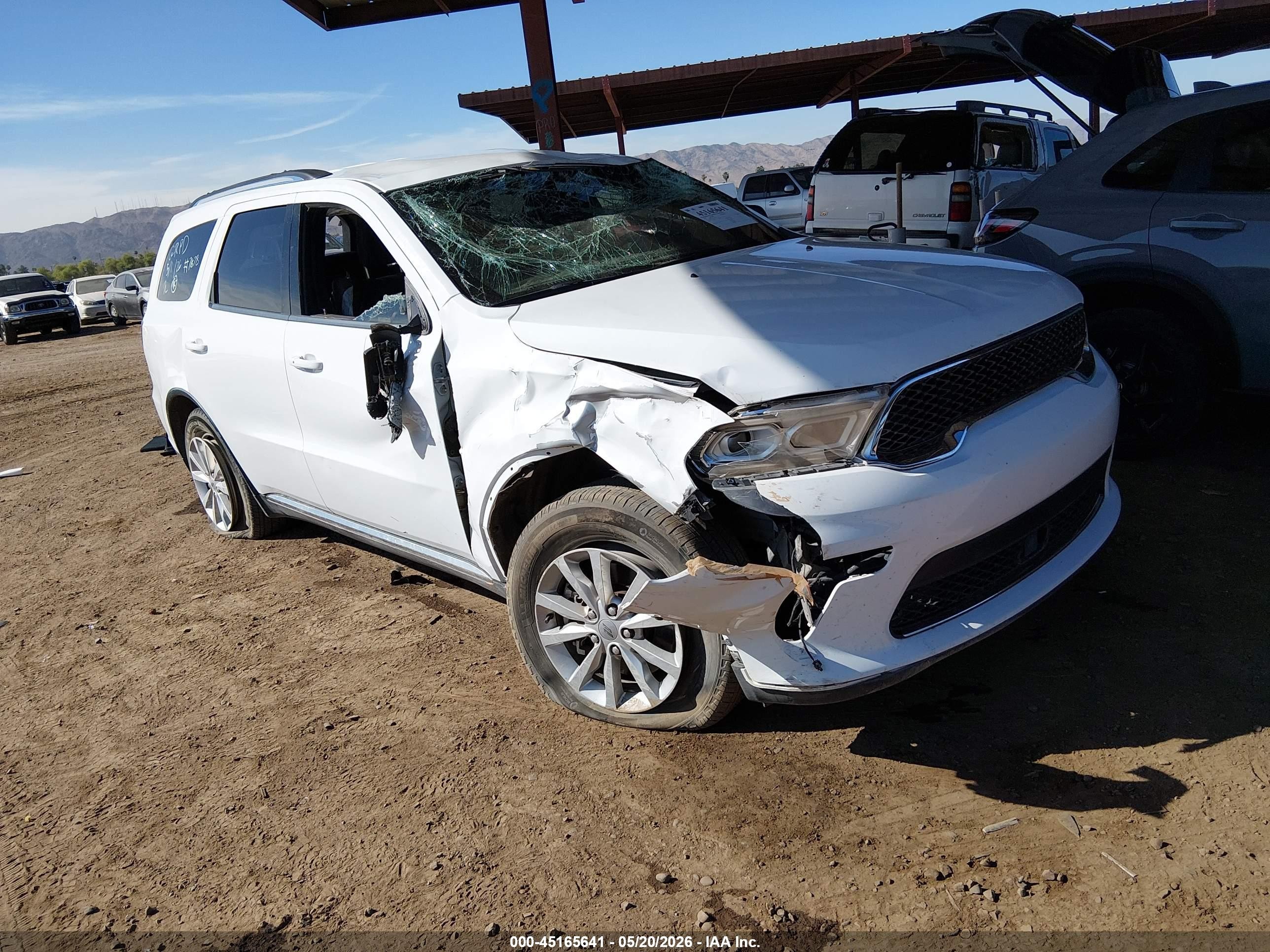 2023 Dodge Durango SXT, VIN 1C4RDJAG7PC597878 — Side