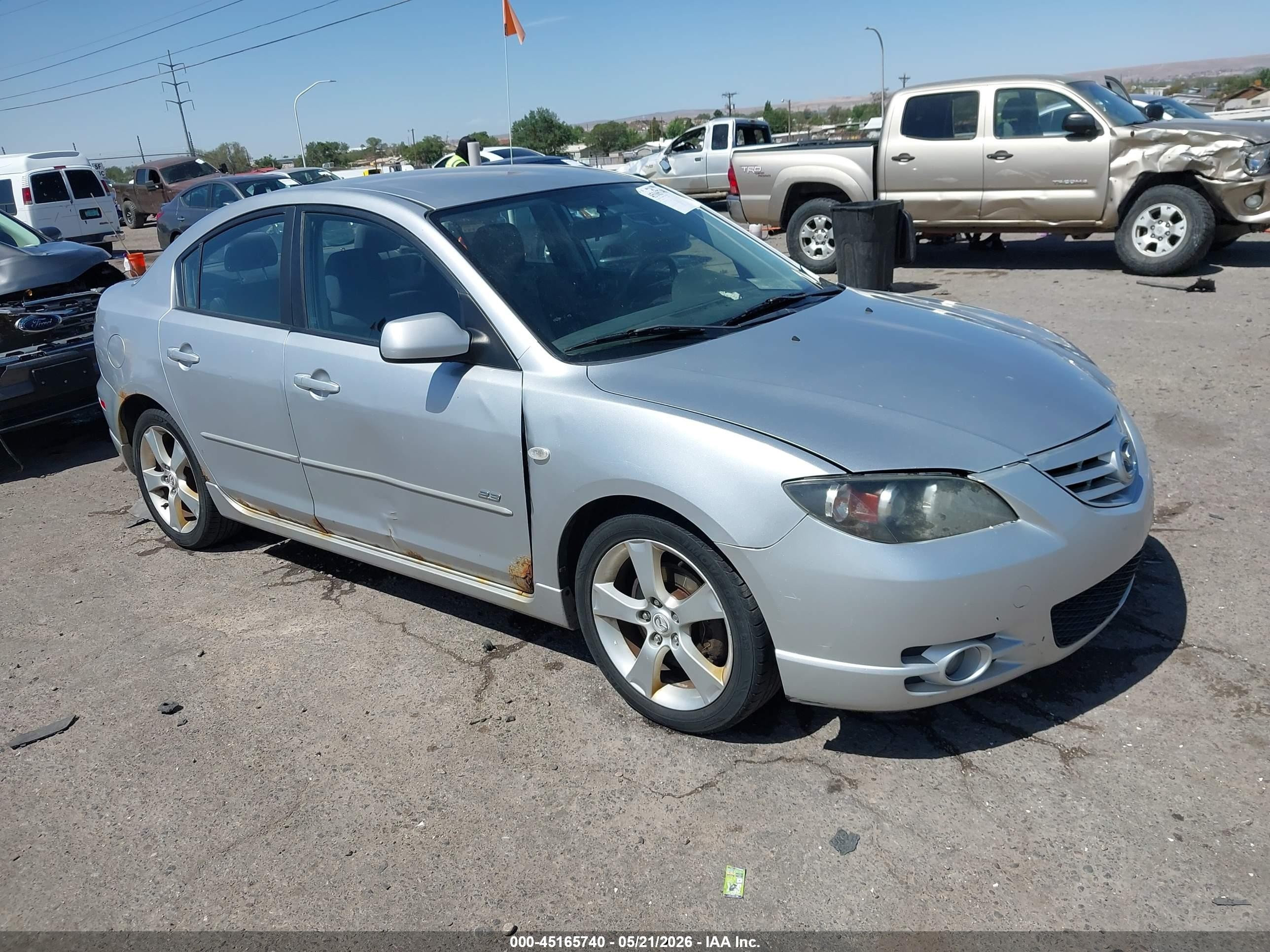 2006 Mazda 3 S Grand Touring, VIN JM1BK323561538997 — Front end