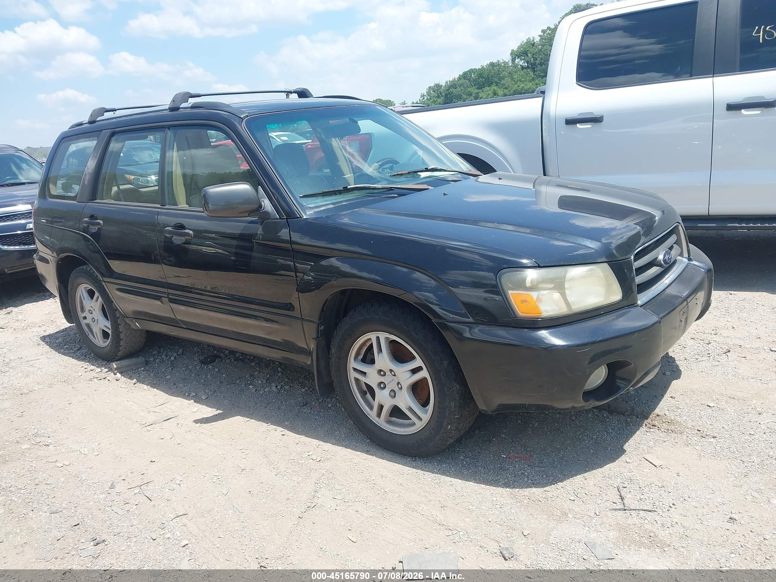 2005 Subaru Forester XS, VIN JF1SG65665H704884 — Rear end