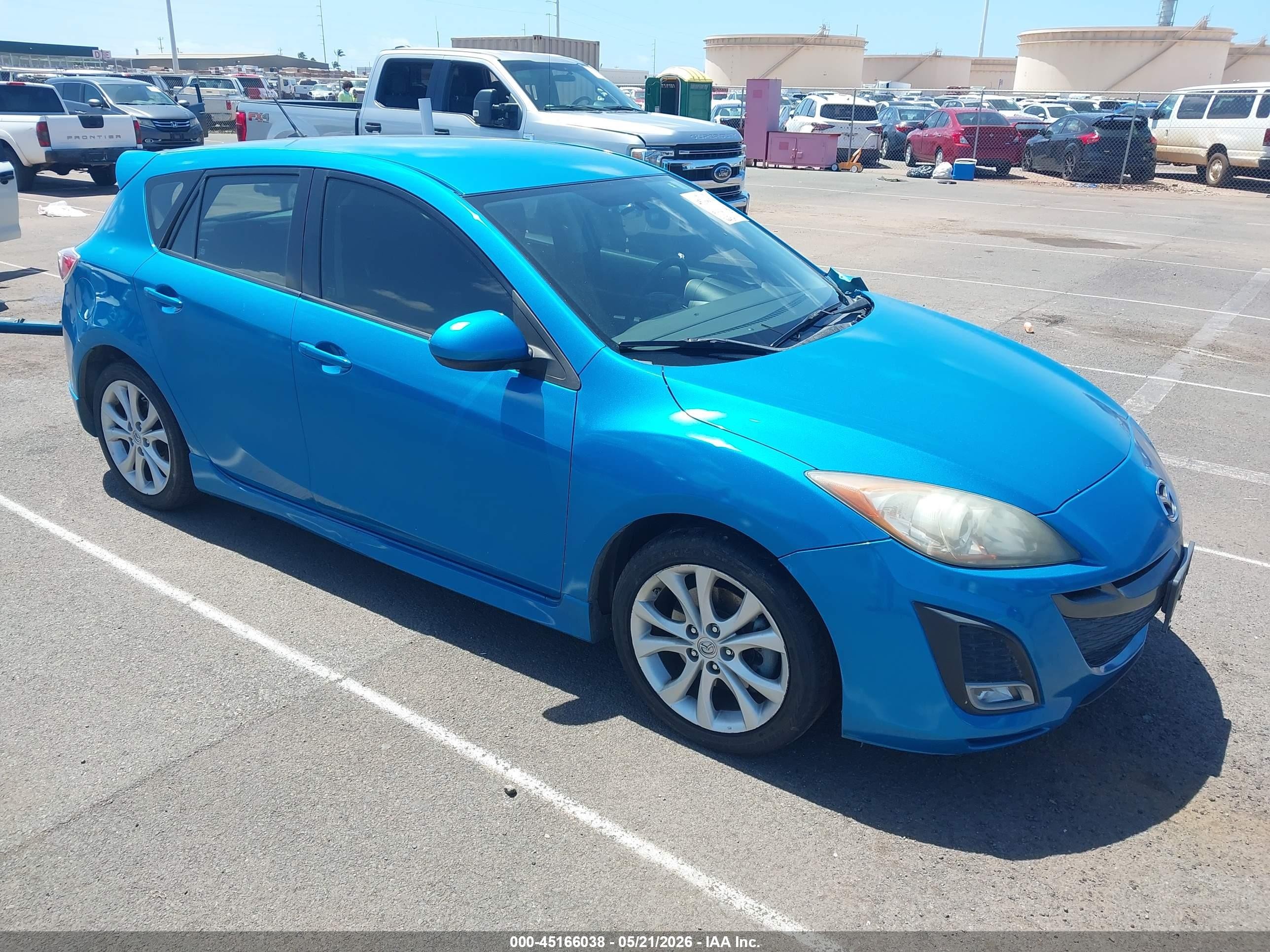 2010 Mazda 3 S Sport, VIN JM1BL1H52A1258148 — Перед