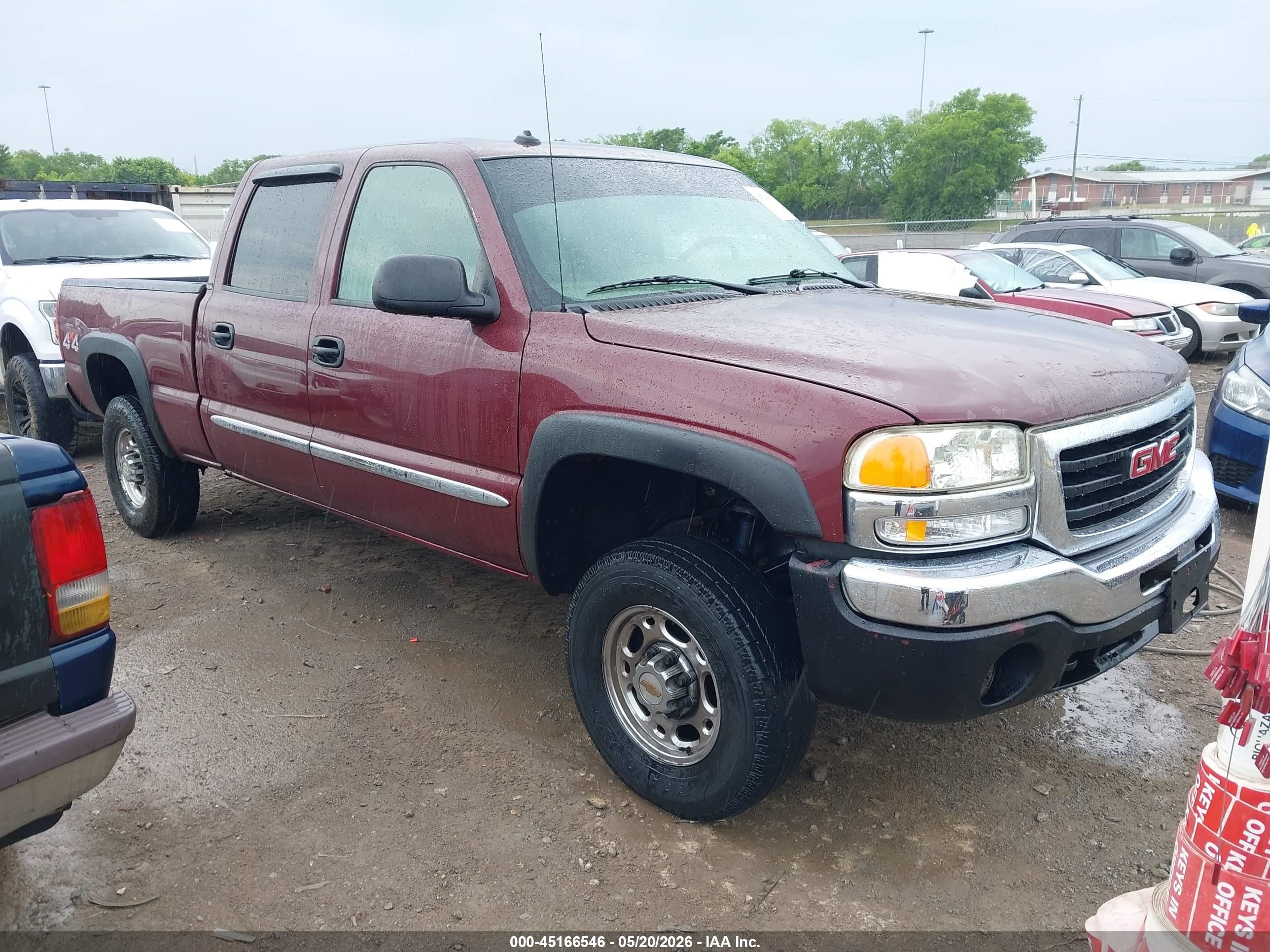 2003 GMC Sierra 1500HD SLE, VIN 1GTGK13UX3F241322 — Normal wear