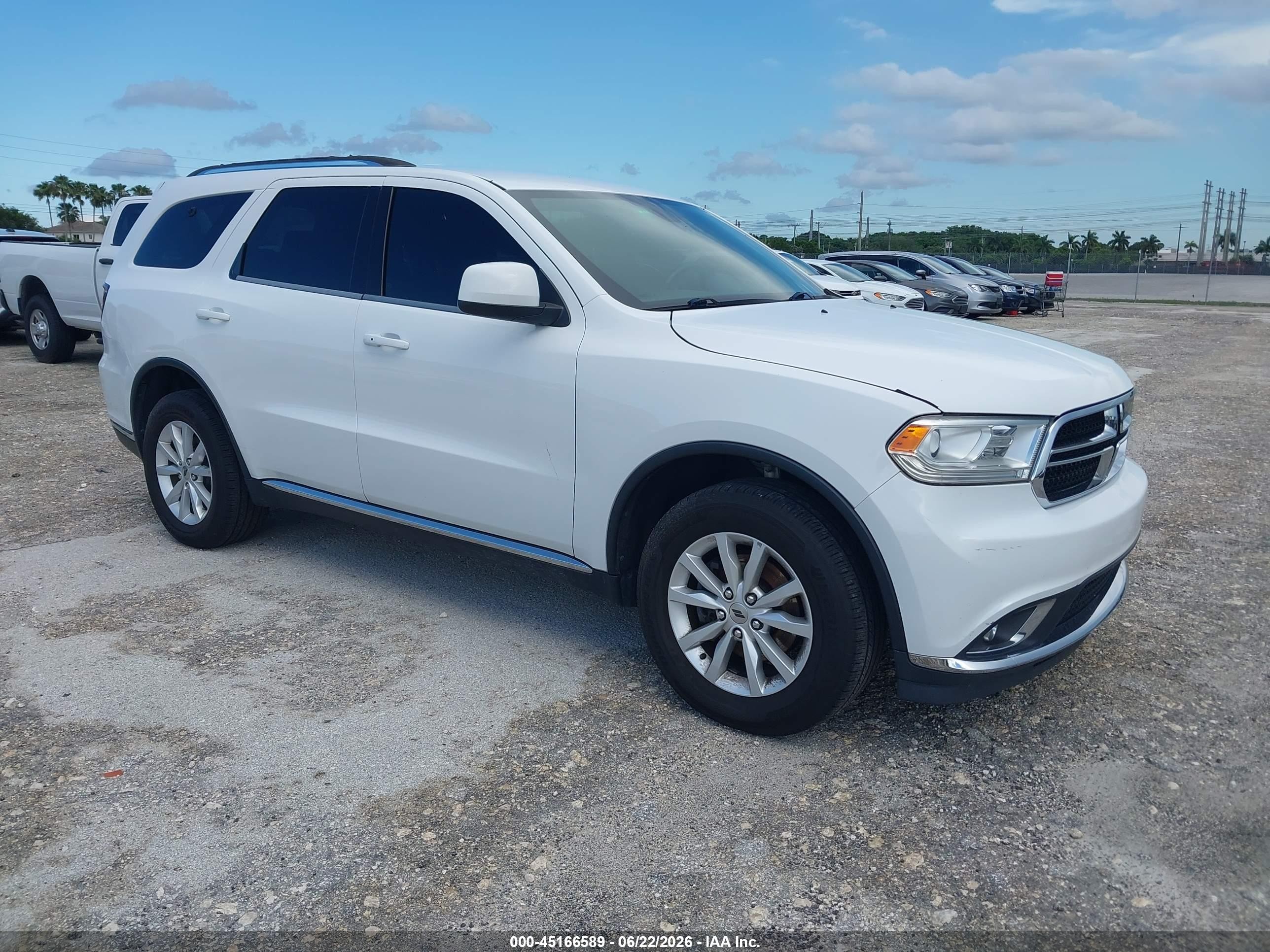 2019 Dodge Durango SXT Plus, VIN 1C4RDJAG2KC839811 — Normal wear